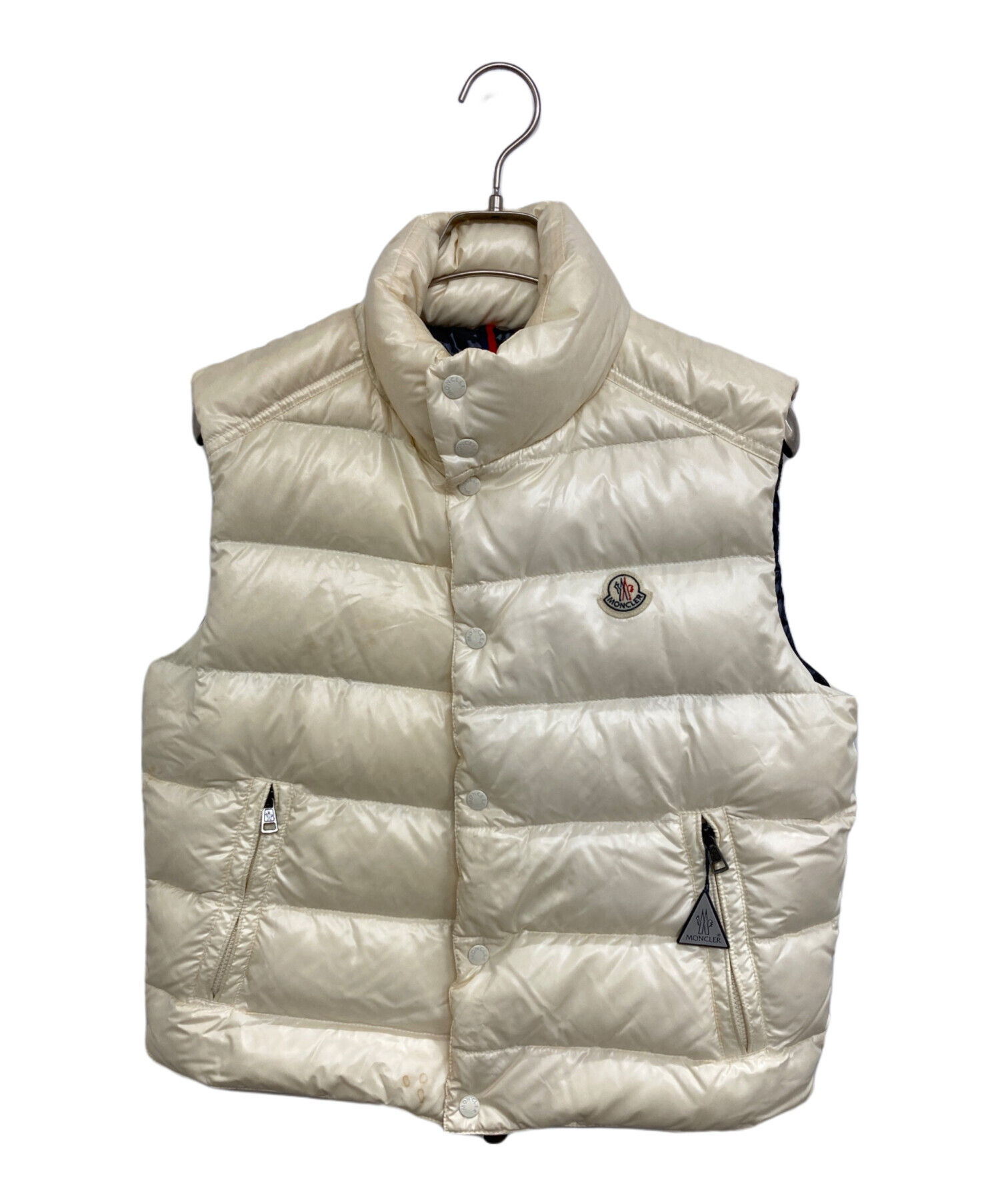 中古・古着通販】MONCLER (モンクレール) TIB ダウンベスト ベージュ 