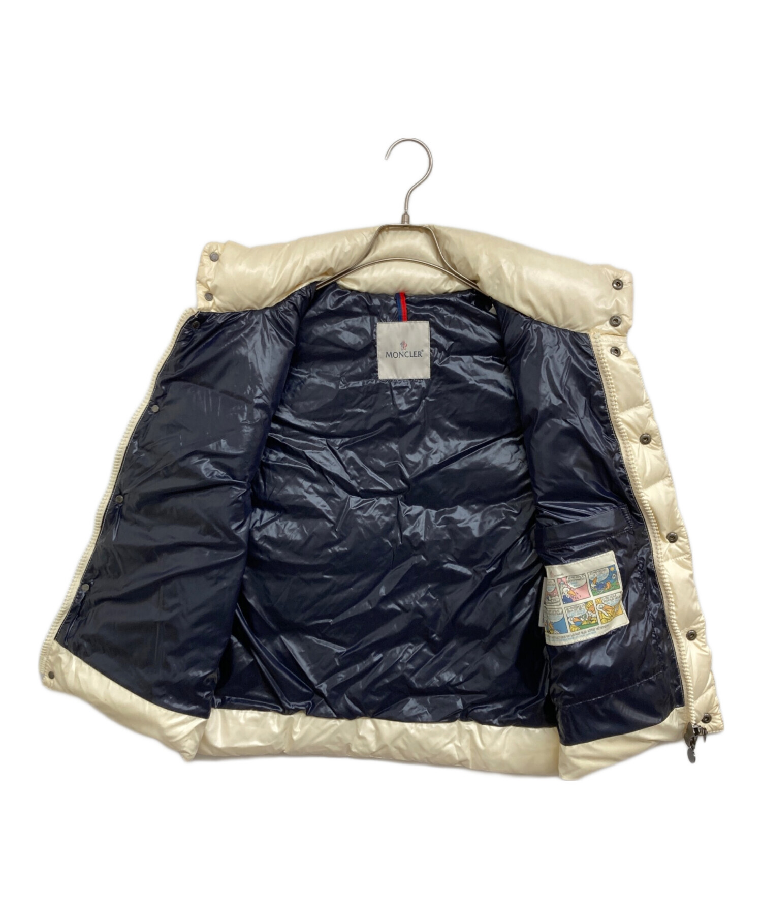 中古・古着通販】MONCLER (モンクレール) TIB ダウンベスト ベージュ 