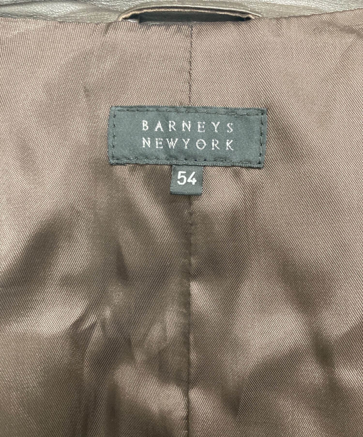 中古・古着通販】BARNEYS NEWYORK (バーニーズ・ニューヨーク) レザー
