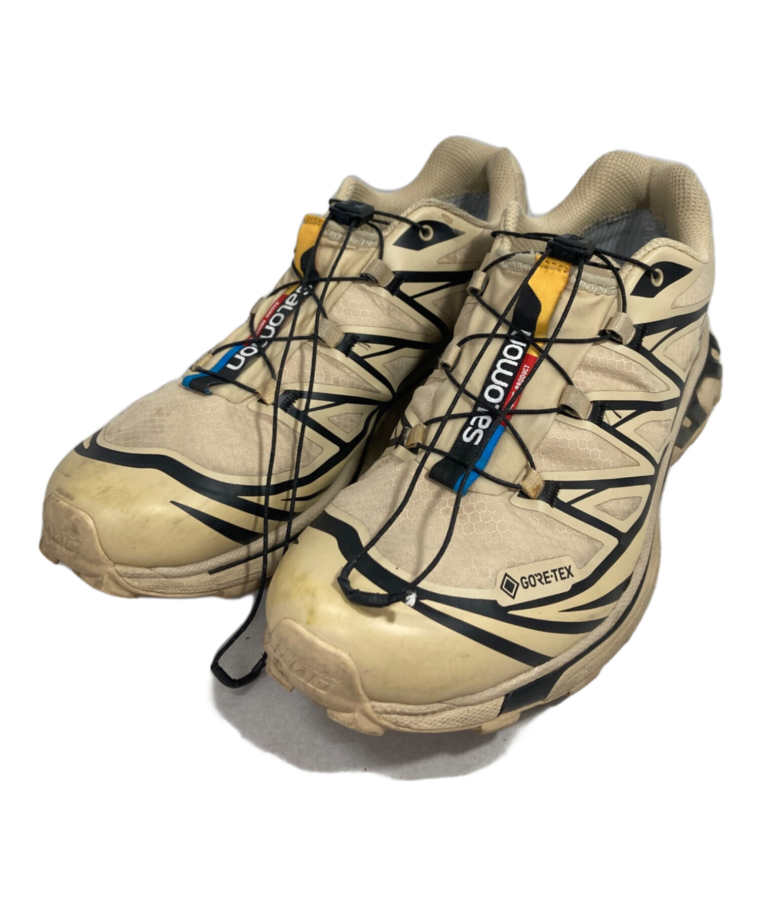 中古・古着通販】SALOMON (サロモン) XT-6 GTX ベージュ サイズ:27.5cm 