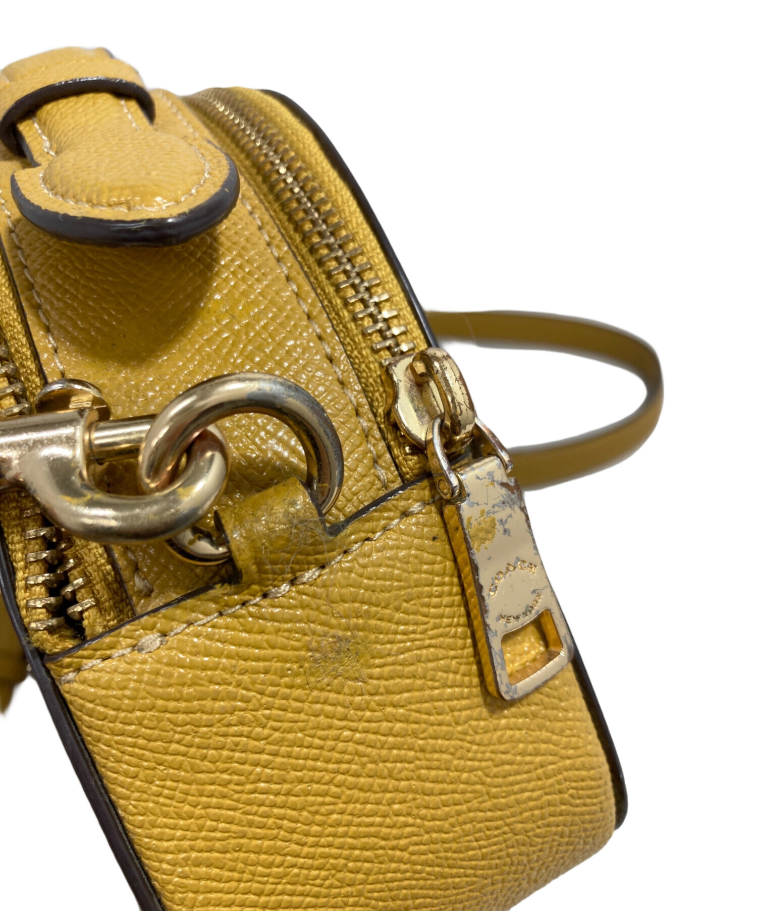 中古・古着通販】COACH (コーチ) バッグ イエロー｜ブランド