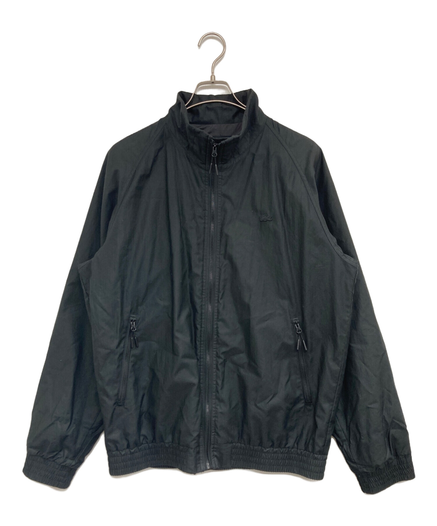 中古・古着通販】LACOSTE (ラコステ) 撥水コットンブルゾン ブラック