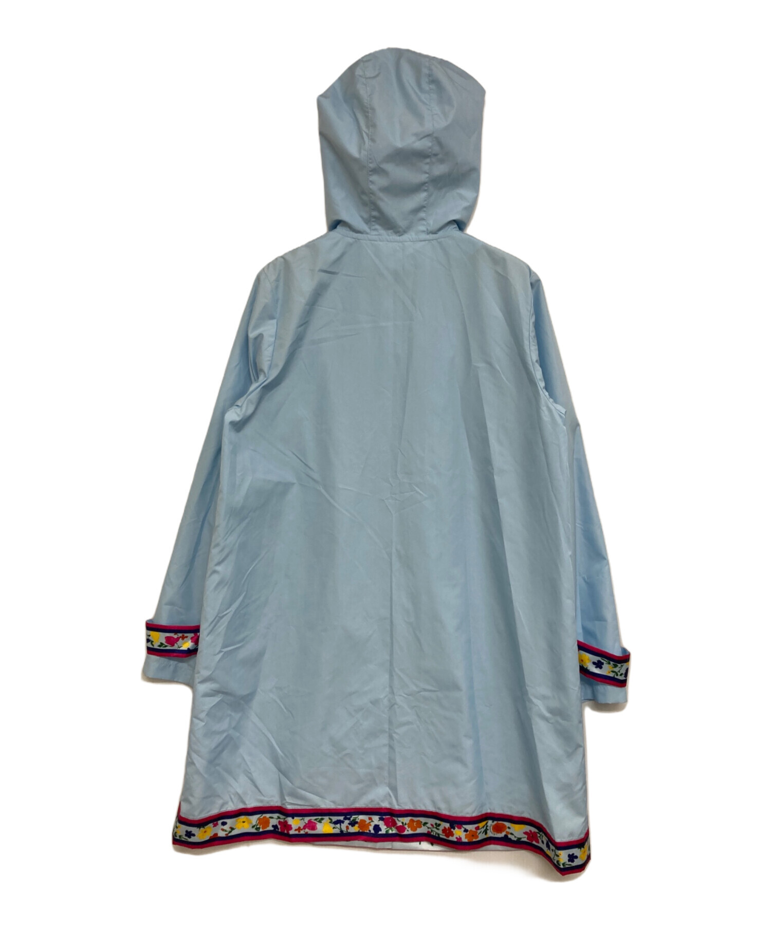 中古・古着通販】LEONARD (レオナール) トリム フーディ ロングコート