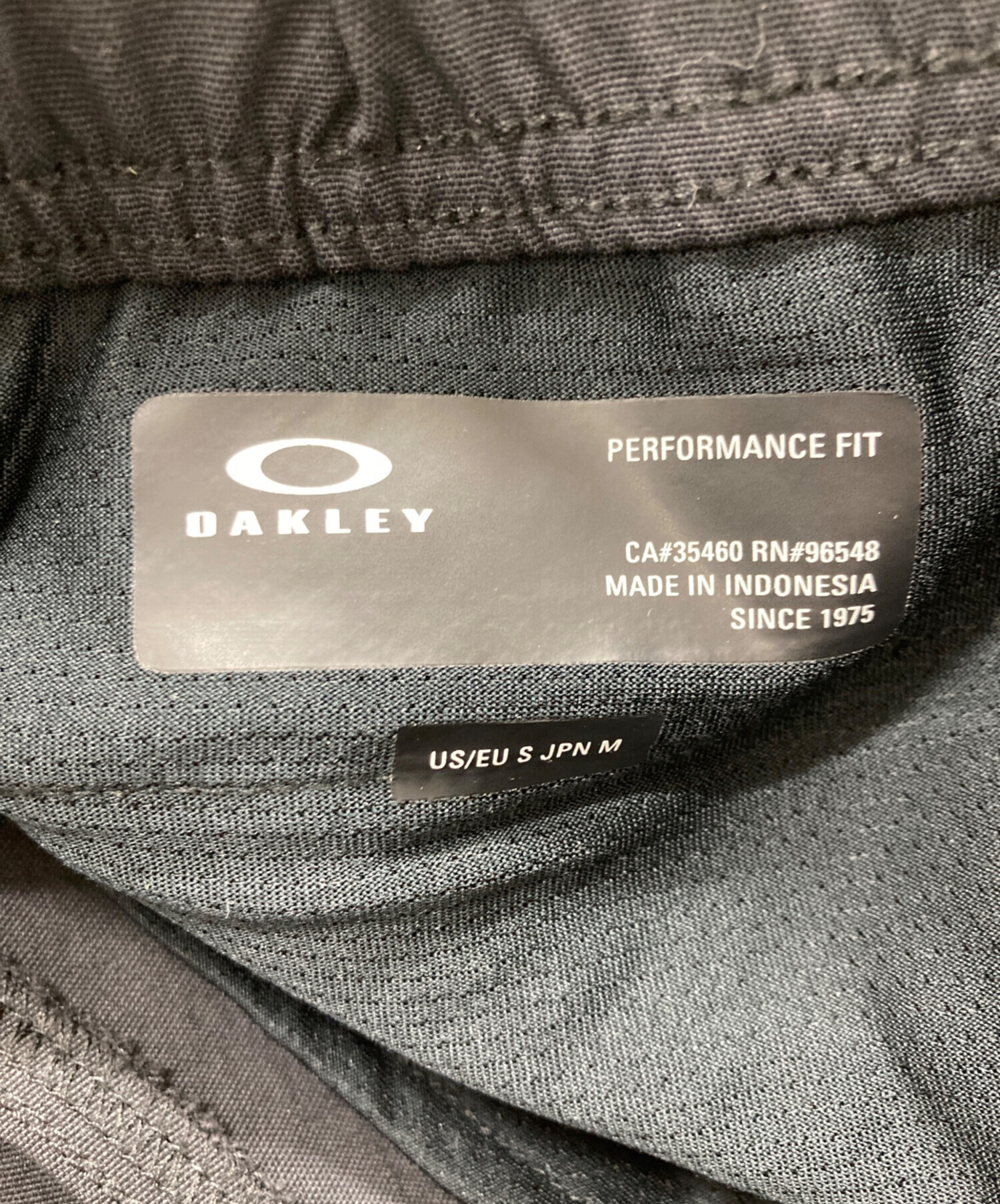 中古・古着通販】OAKLEY (オークリー) パンツ ブラック サイズ:S