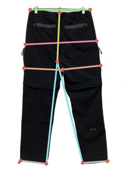 中古・古着通販】OAKLEY (オークリー) パンツ ブラック サイズ:S