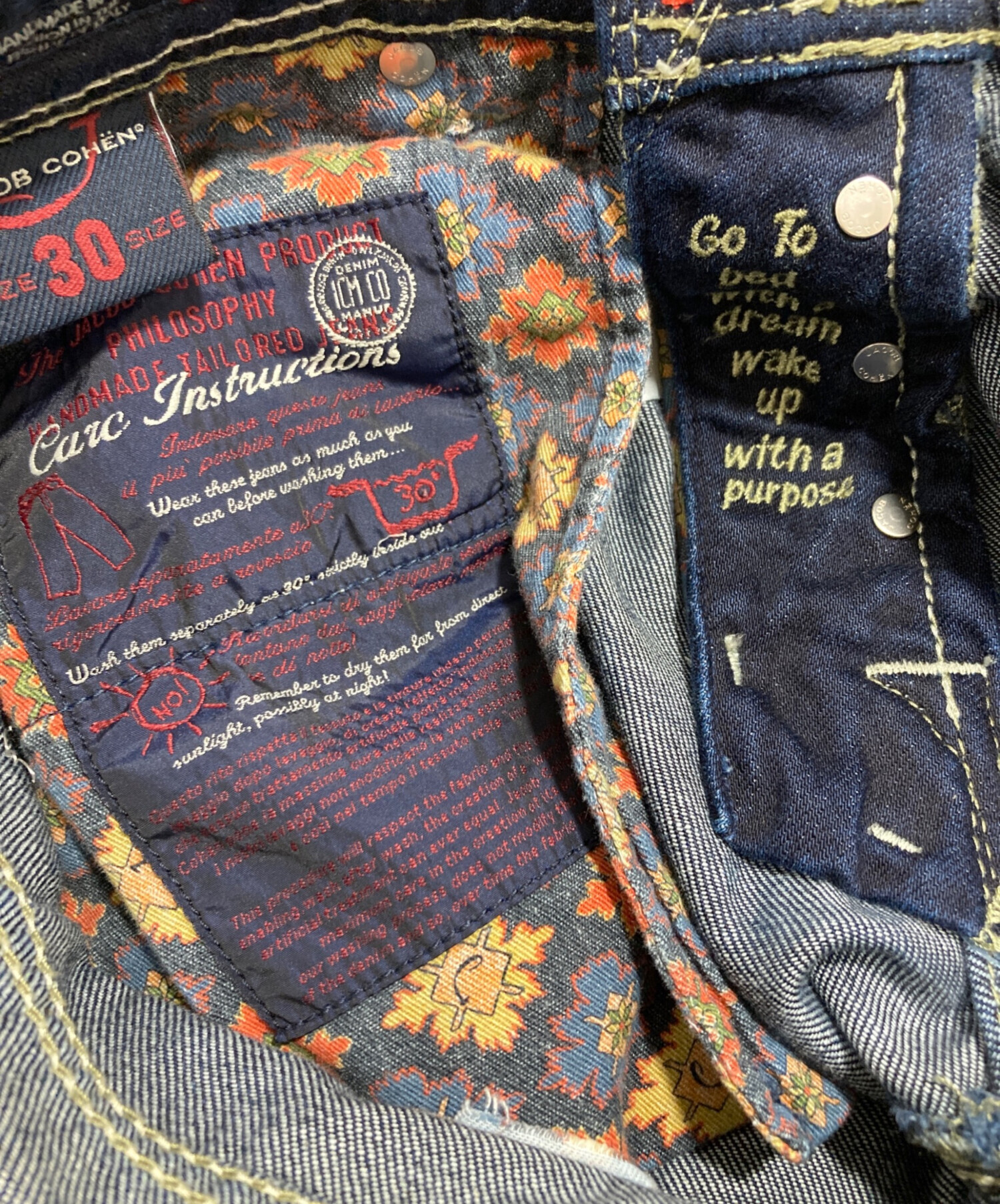 中古・古着通販】JACOB COHEN (ヤコブコーエン) デニムパンツ