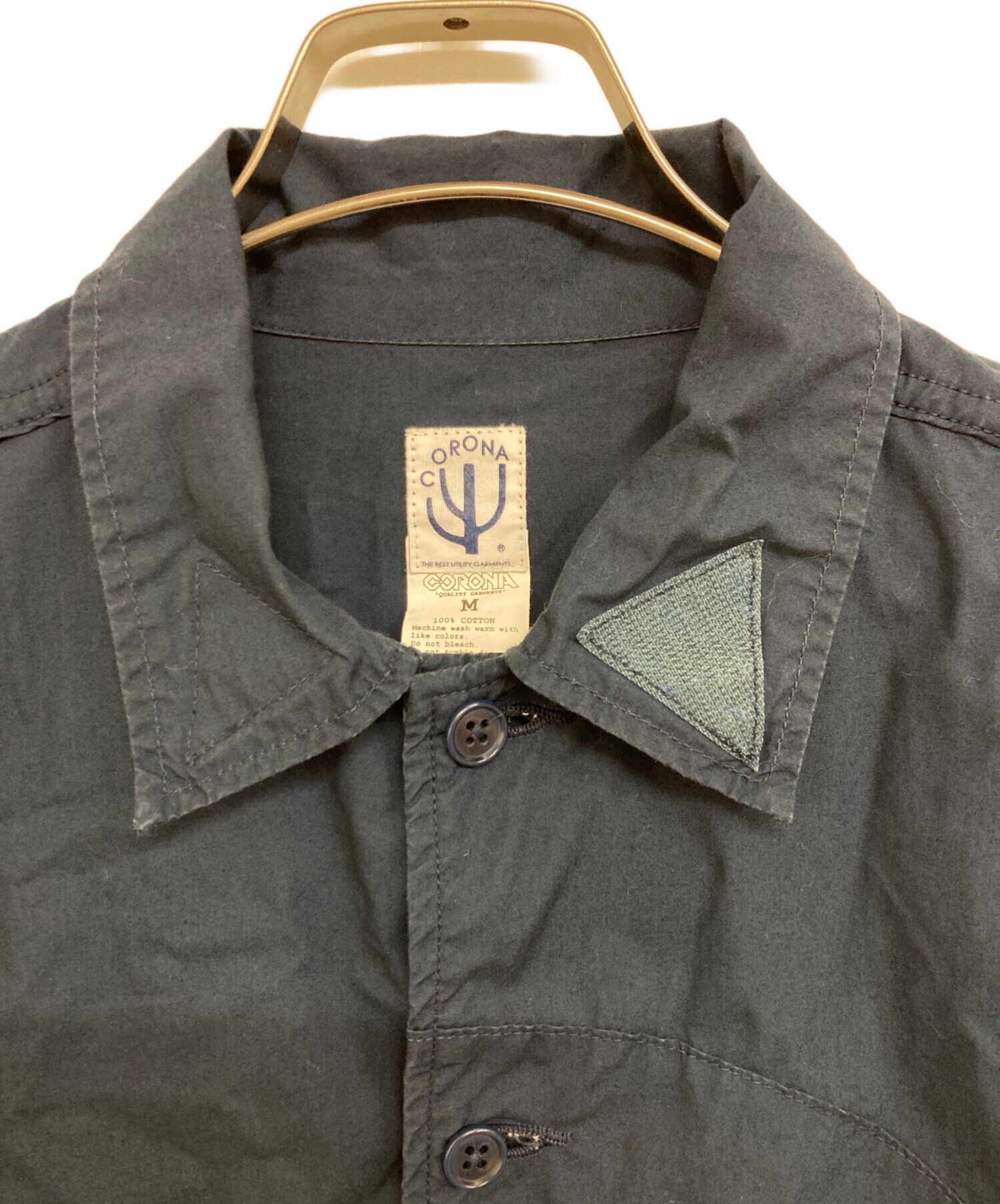 中古・古着通販】CORONA (コロナ) HUNTER HIKER SHIRT ネイビー サイズ 
