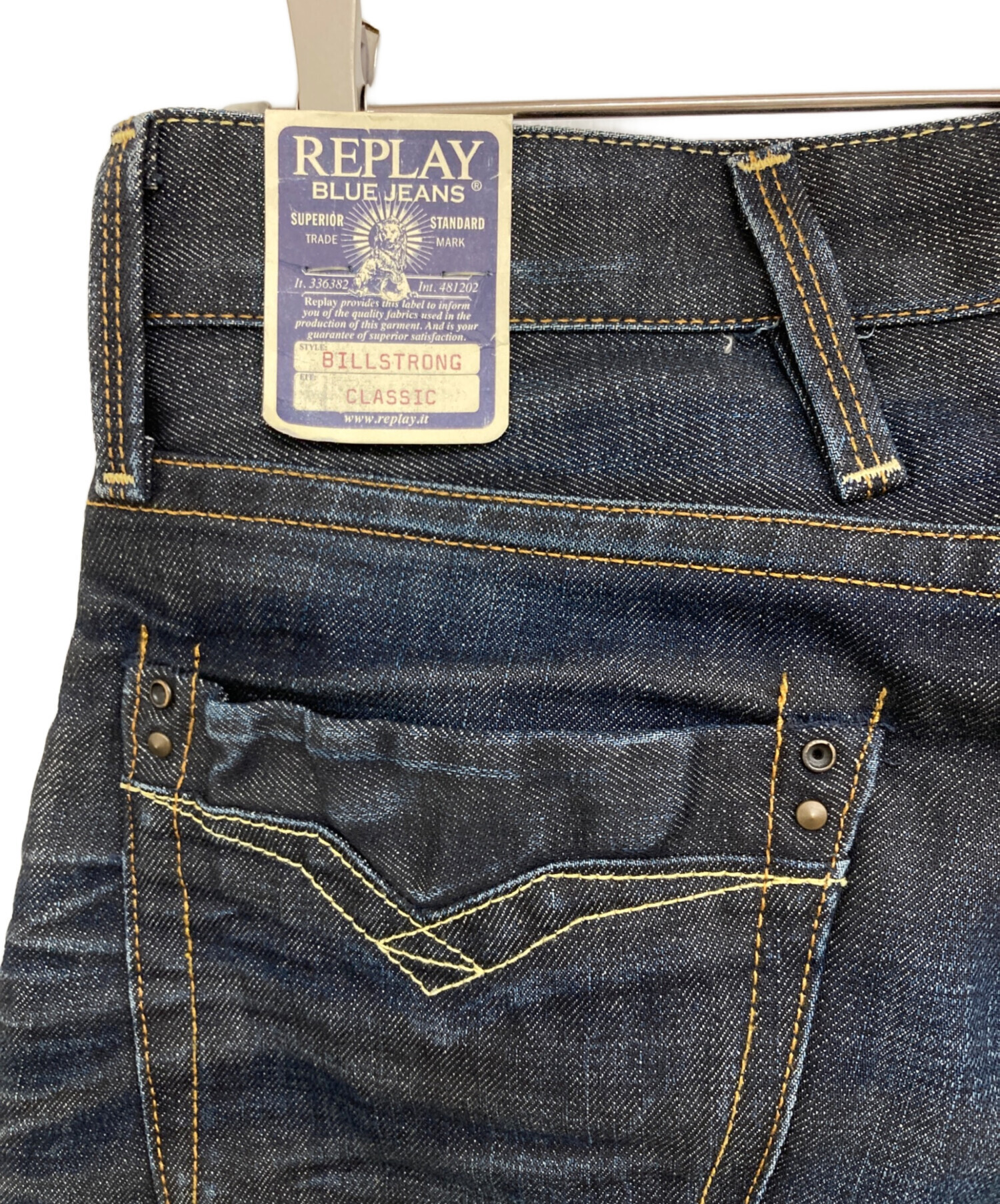 中古・古着通販】REPLAY (リプレイ) BILLSTRONGデニムパンツ 
