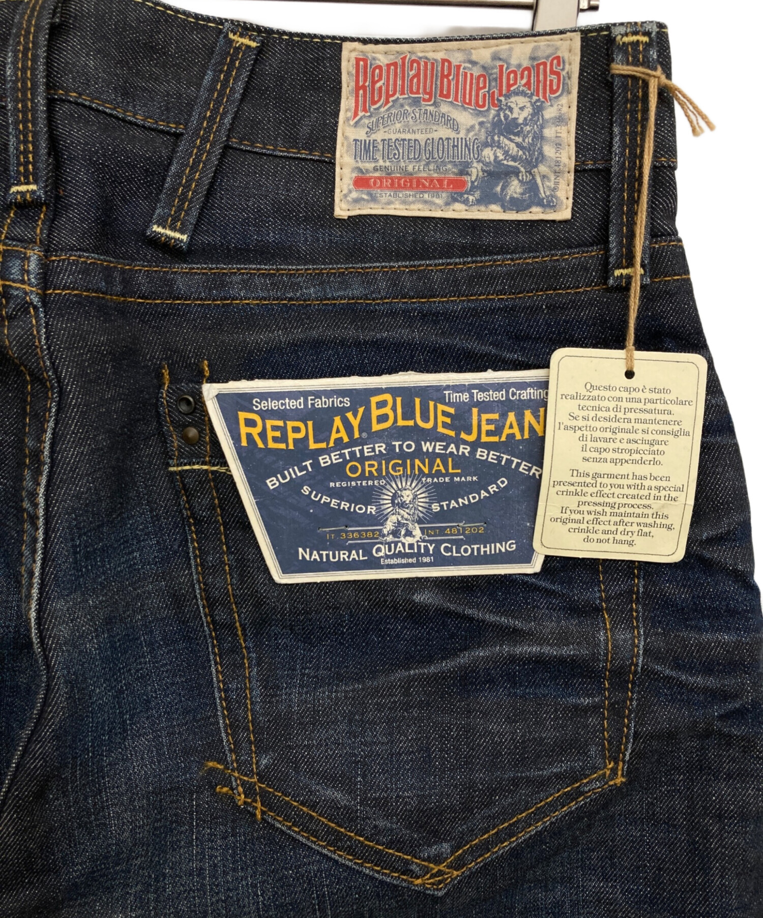 中古・古着通販】REPLAY (リプレイ) BILLSTRONGデニムパンツ 