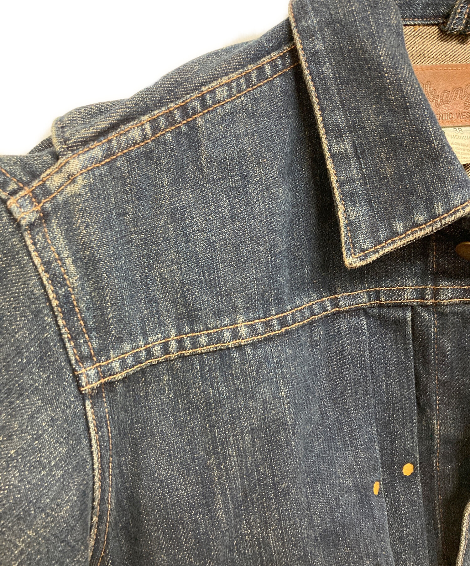 Wrangler デニムジャケット 38サイズ 中古・古着通販】Wrangler (ラングラー) デニムジャケット