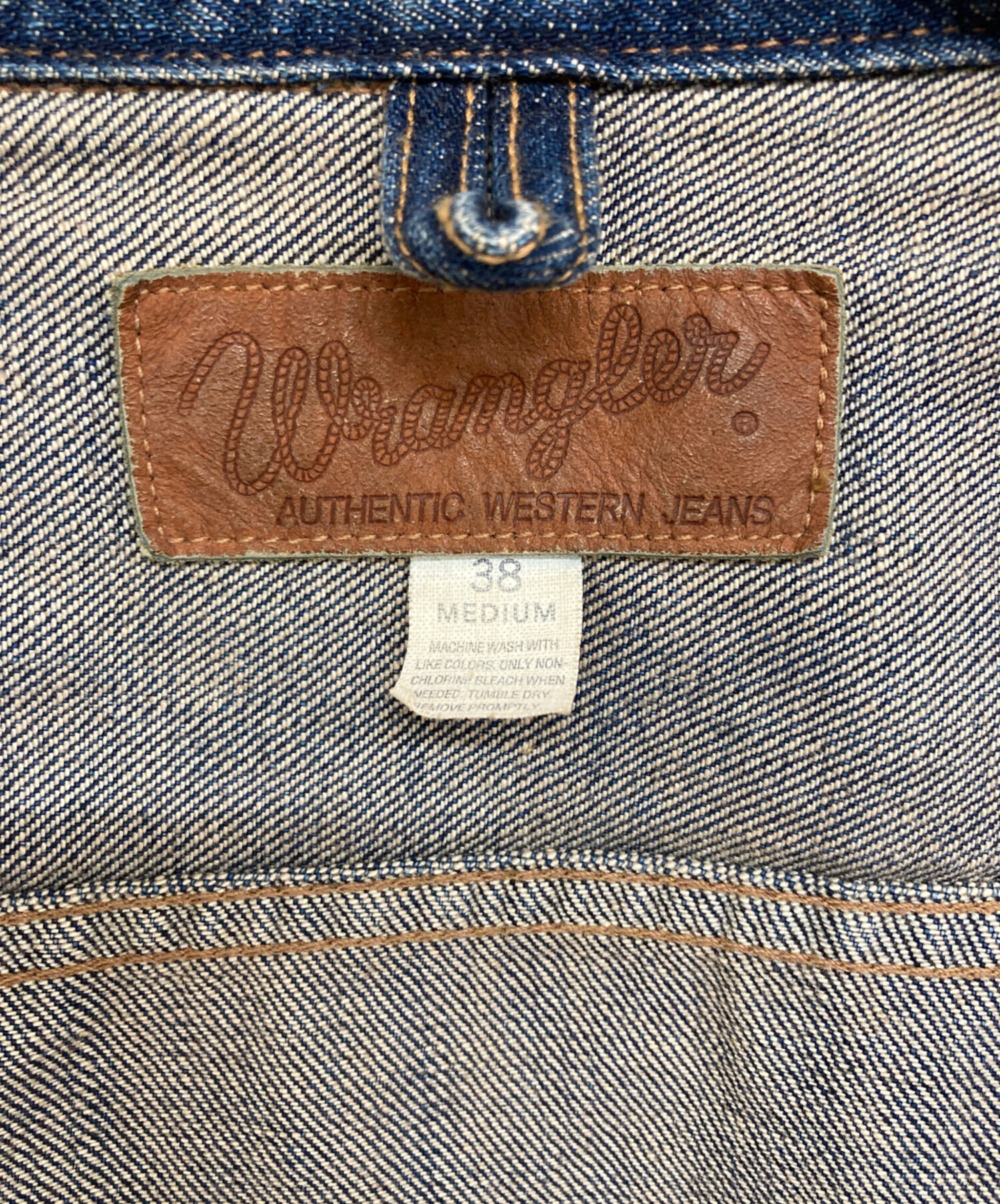 中古・古着通販】Wrangler (ラングラー) 復刻デニムジャケット