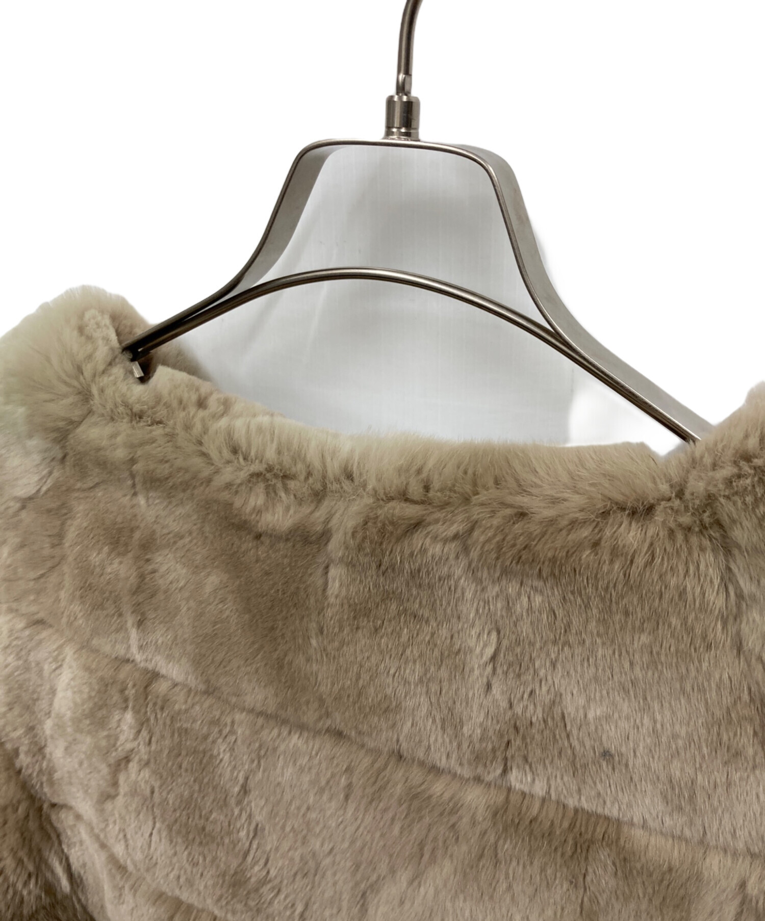 中古・古着通販】GRACE CLASS (グレースクラス) ファーコート ベージュ