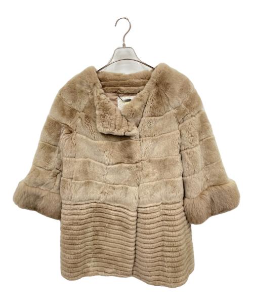 中古・古着通販】GRACE CLASS (グレースクラス) ファーコート ベージュ