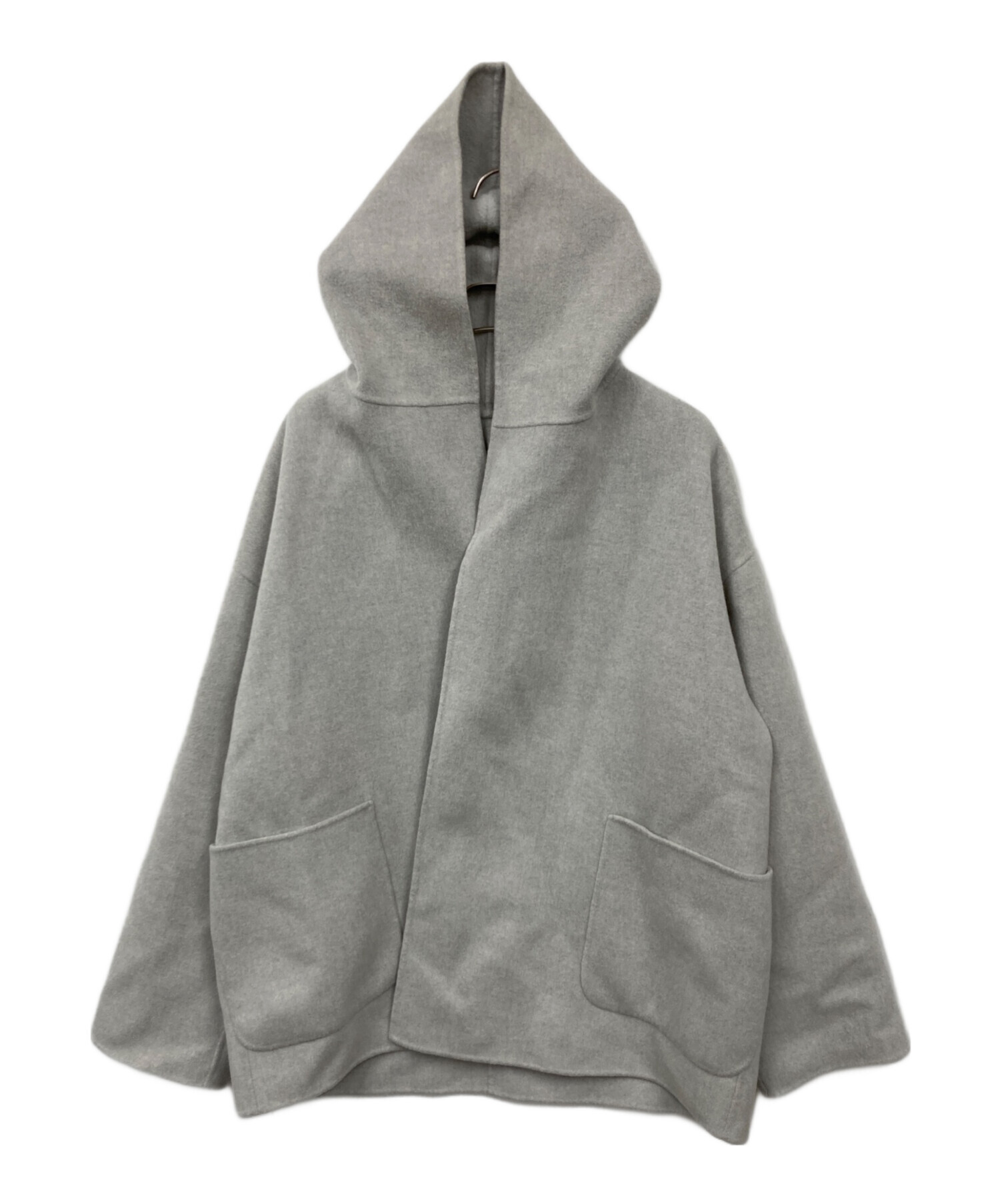 ギャラリーヴィーコートサイズ36 GALERIE VIE（ギャルリー ヴィー） ノーカラーコート 36 グリーン