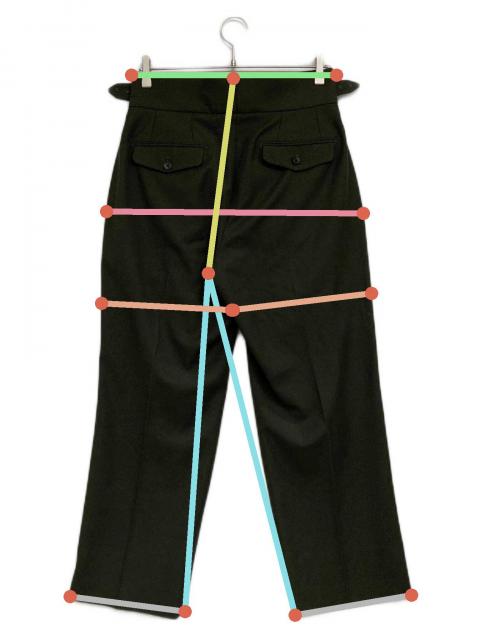 パンツ rainmaker STUD BUTTON GURKHA TROUSERS 4 中古・古着通販】RAINMAKER (レインメーカー) STUD BUTTON GURKHA