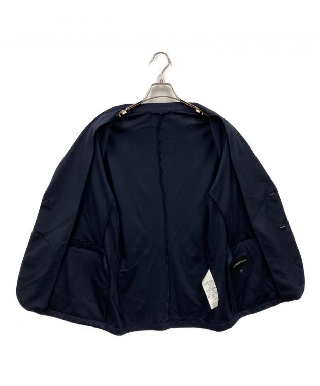 現行極美品 EMPORIO ARMANI テーラードジャケット 50 ネイビー 中古・古着通販】EMPORIO ARMANI (エンポリオ アルマーニ) テーラード