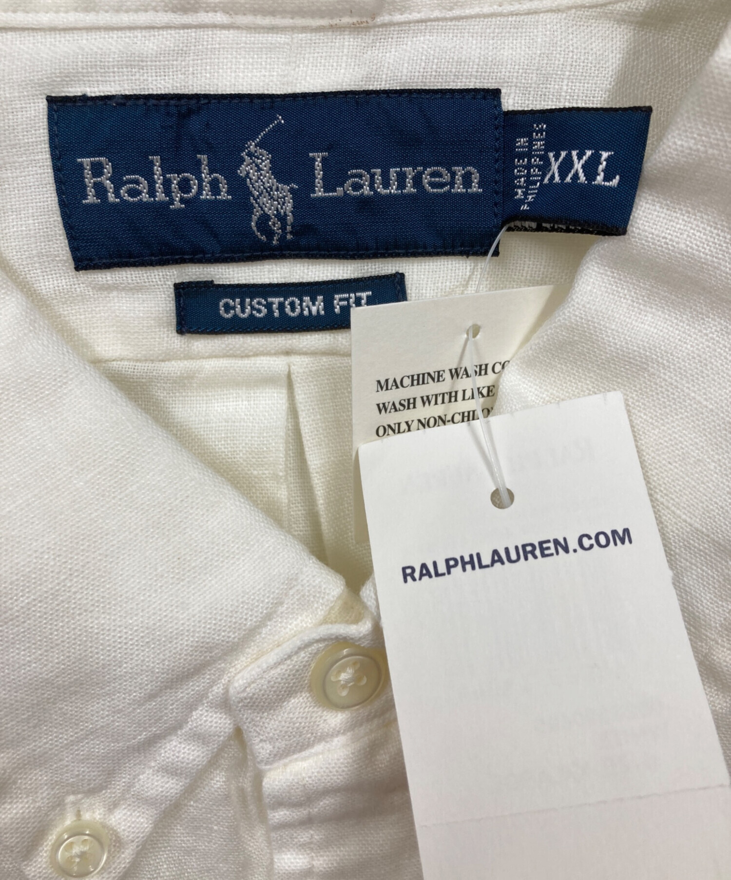 中古・古着通販】RALPH LAUREN (ラルフローレン) リネンシャツ