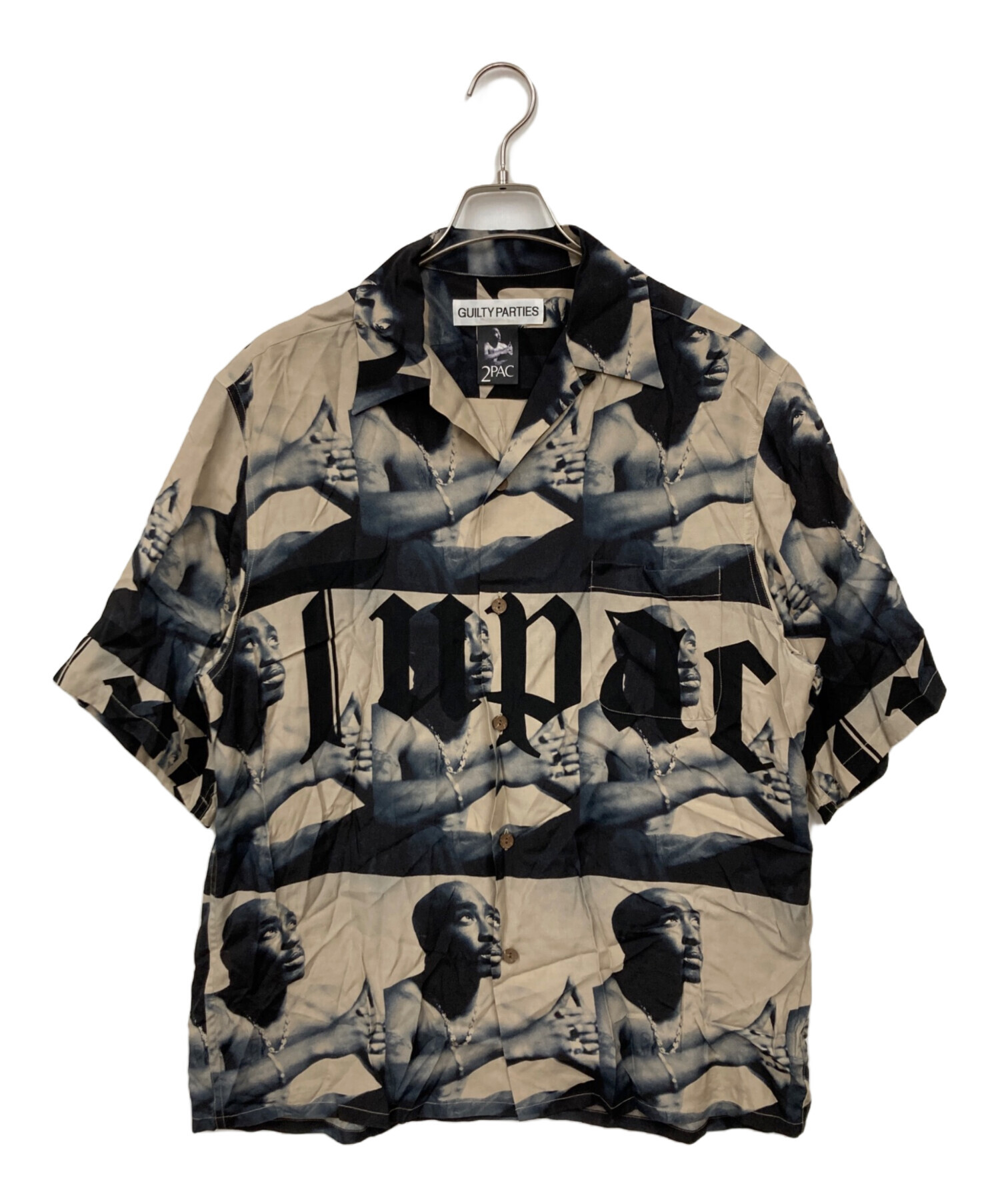 ワコマリア×2パック/タグ付/クルーネックTシャツ/半袖/両面プリント 中古・古着通販】WACKO MARIA (ワコマリア) 2PAC (2パック) 半袖シャツ