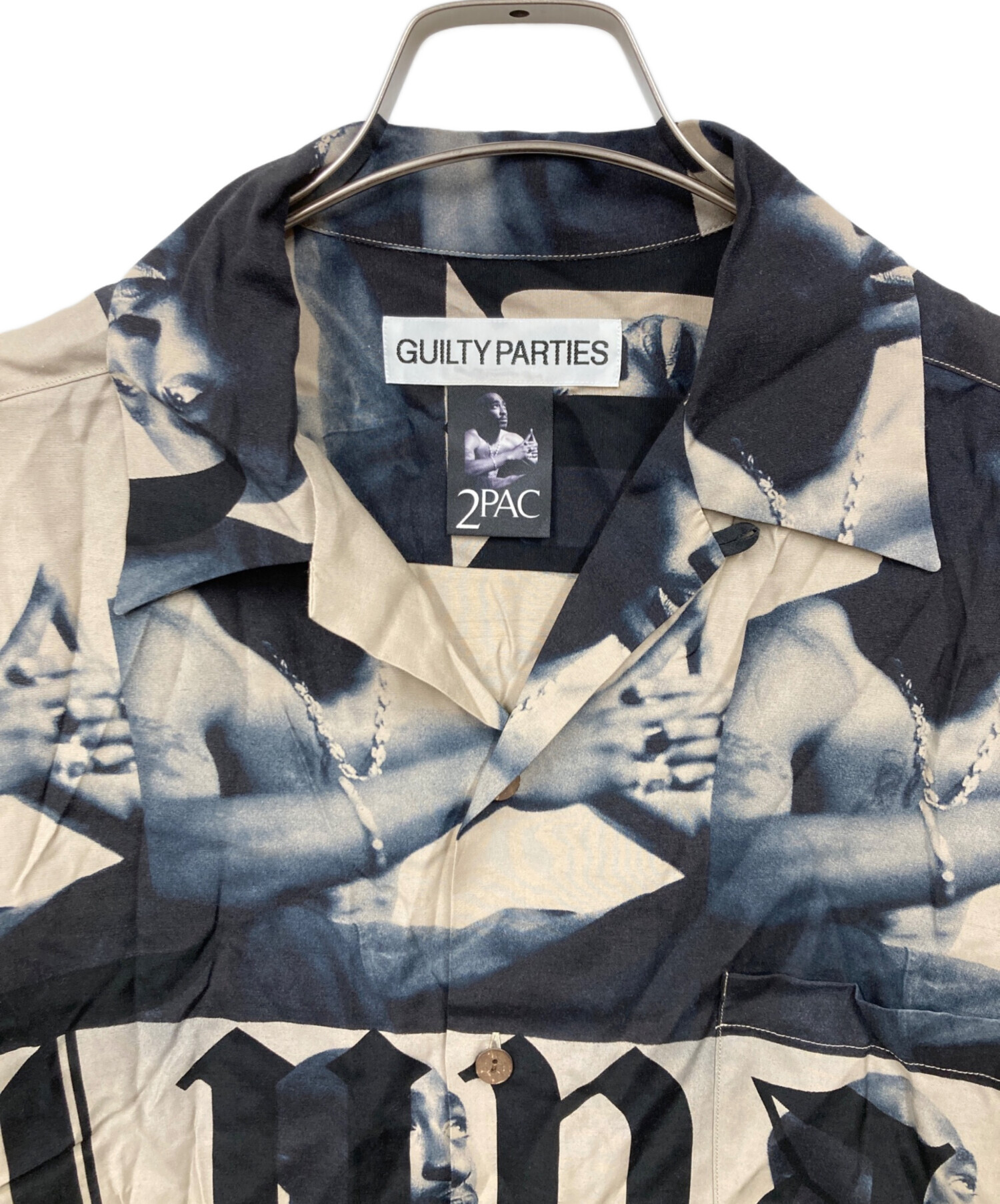 中古・古着通販】WACKO MARIA (ワコマリア) 2PAC (2パック) 半袖シャツ 中古・古着通販】WACKO MARIA (ワコマリア) 2PAC (2パック) 半袖シャツ