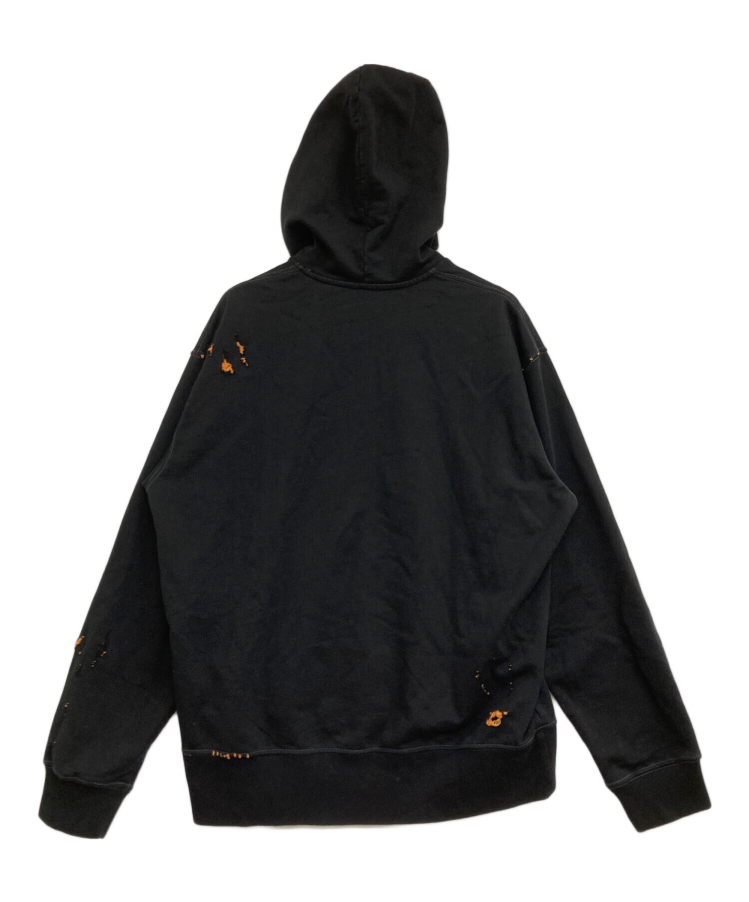 中古・古着通販】DIESEL (ディーゼル) パーカー ブラック サイズ:L 未