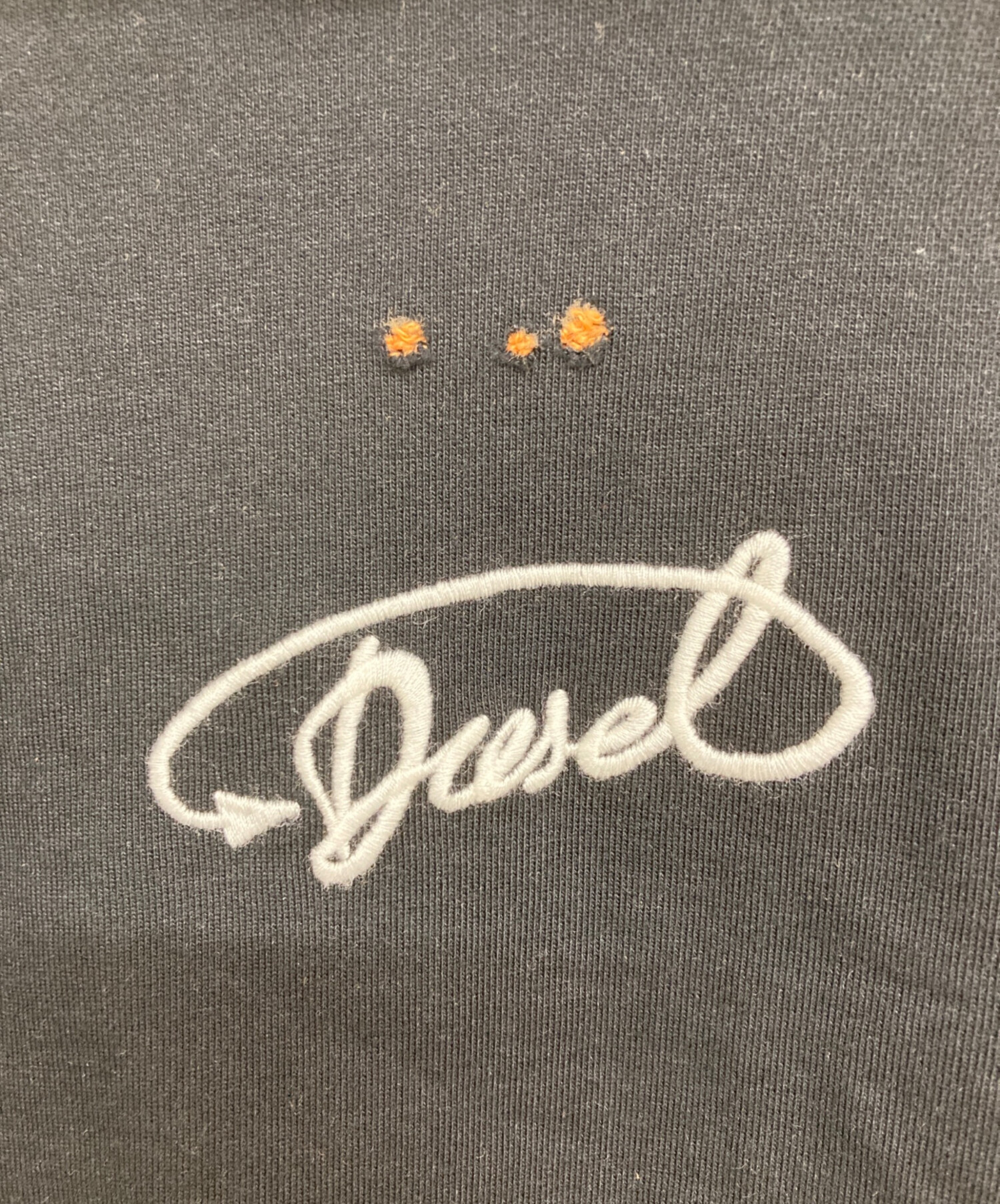中古・古着通販】DIESEL (ディーゼル) パーカー ブラック サイズ:L 未 