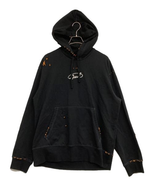 中古・古着通販】DIESEL (ディーゼル) パーカー ブラック サイズ:L 未