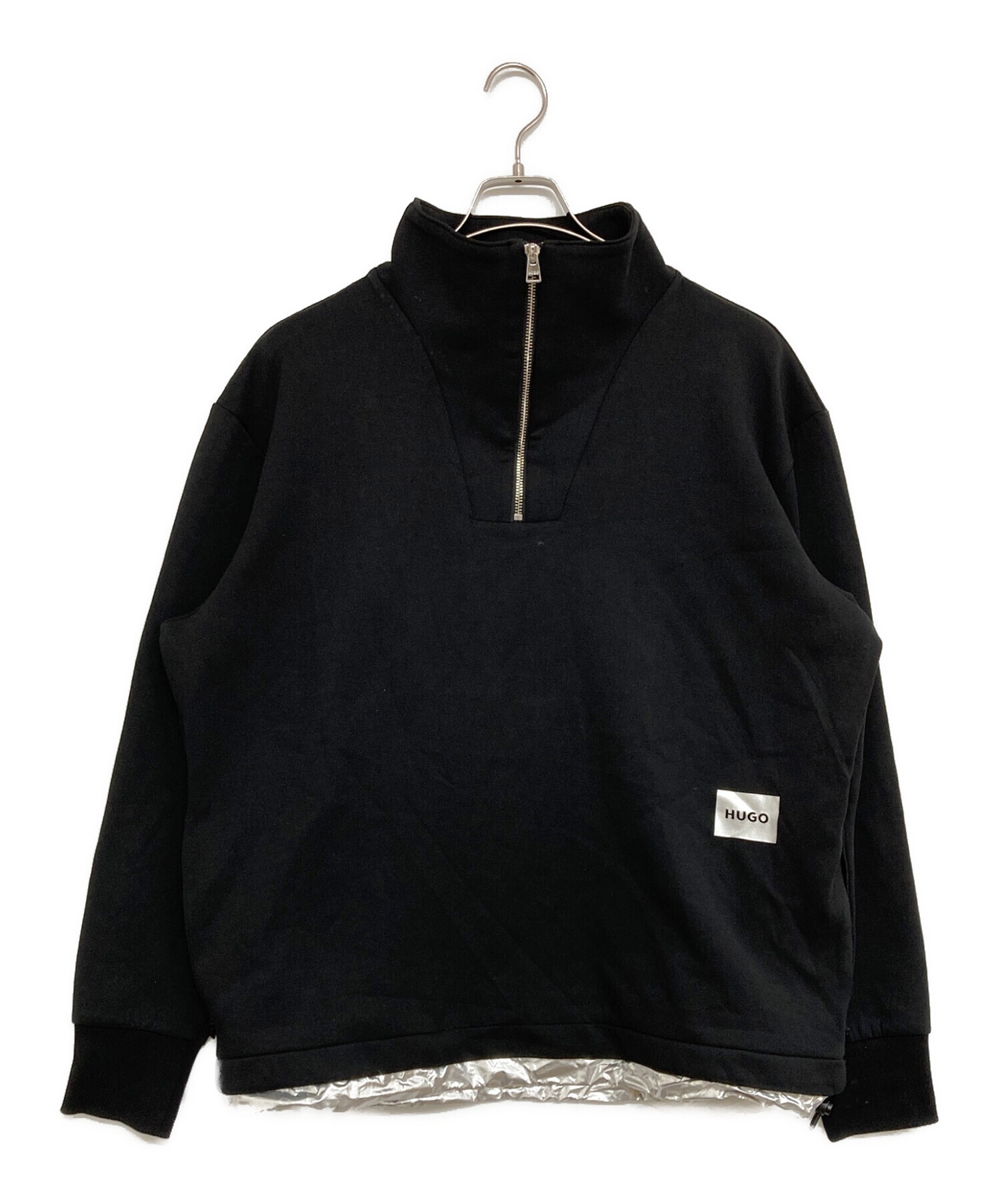 中古・古着通販】HUGO (ヒューゴ ボス) ハーフジップスウェット 