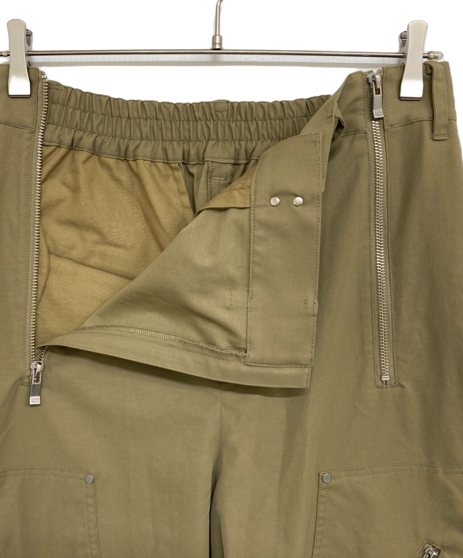 メゾンスペシャル ダブルニーパンツ 1 中古・古着通販】MAISON SPECIAL (メゾンスペシャル) ダブルニージップ