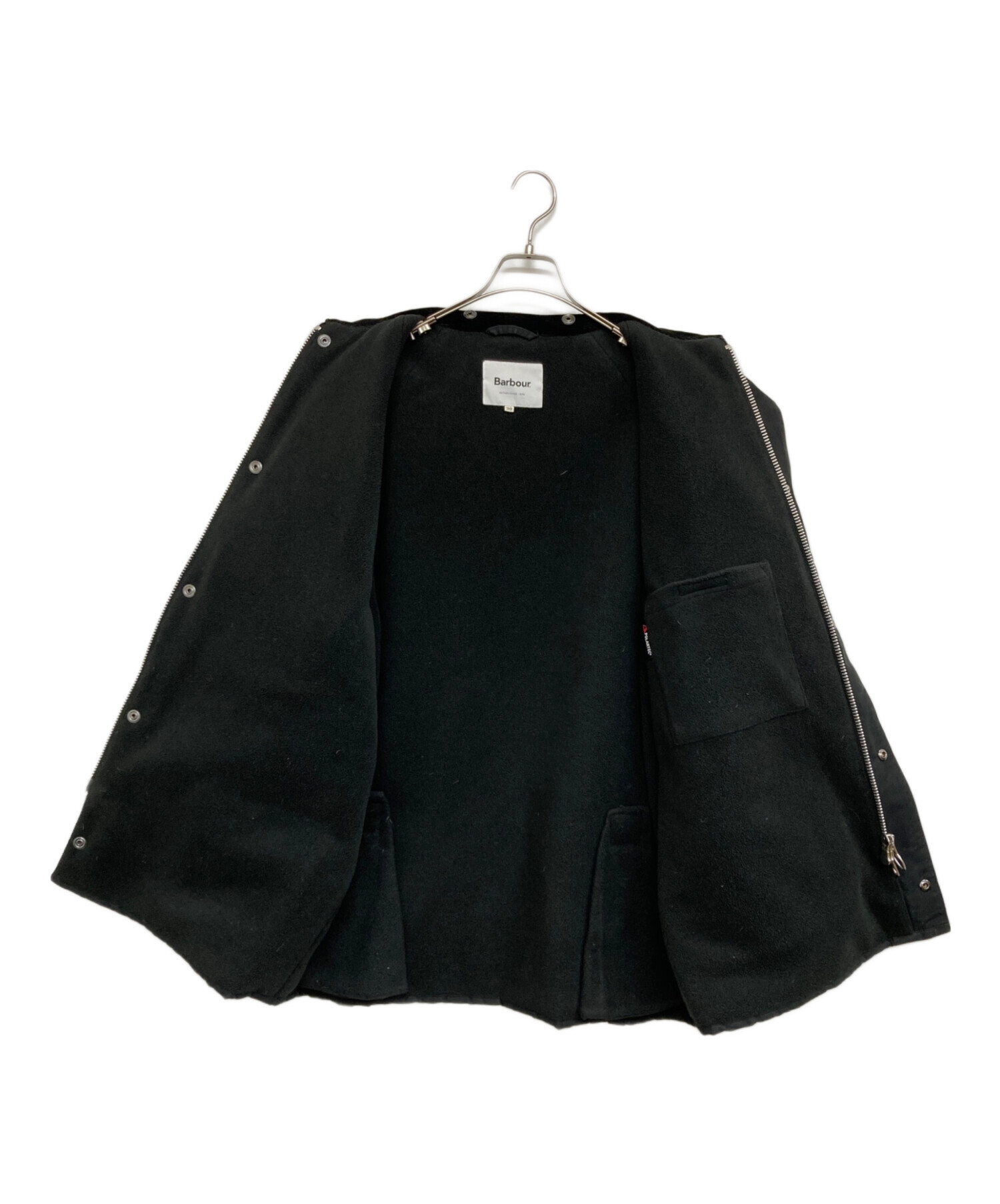 中古・古着通販】Barbour (バブアー) ジャケット ブラック サイズ:38
