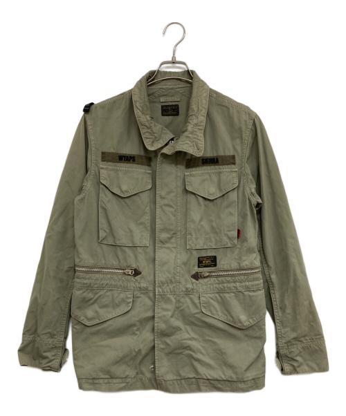 WTAPS ミリタリージャケット カーキ　ダブルタップス 中古・古着通販】WTAPS (ダブルタップス) ミリタリージャケット