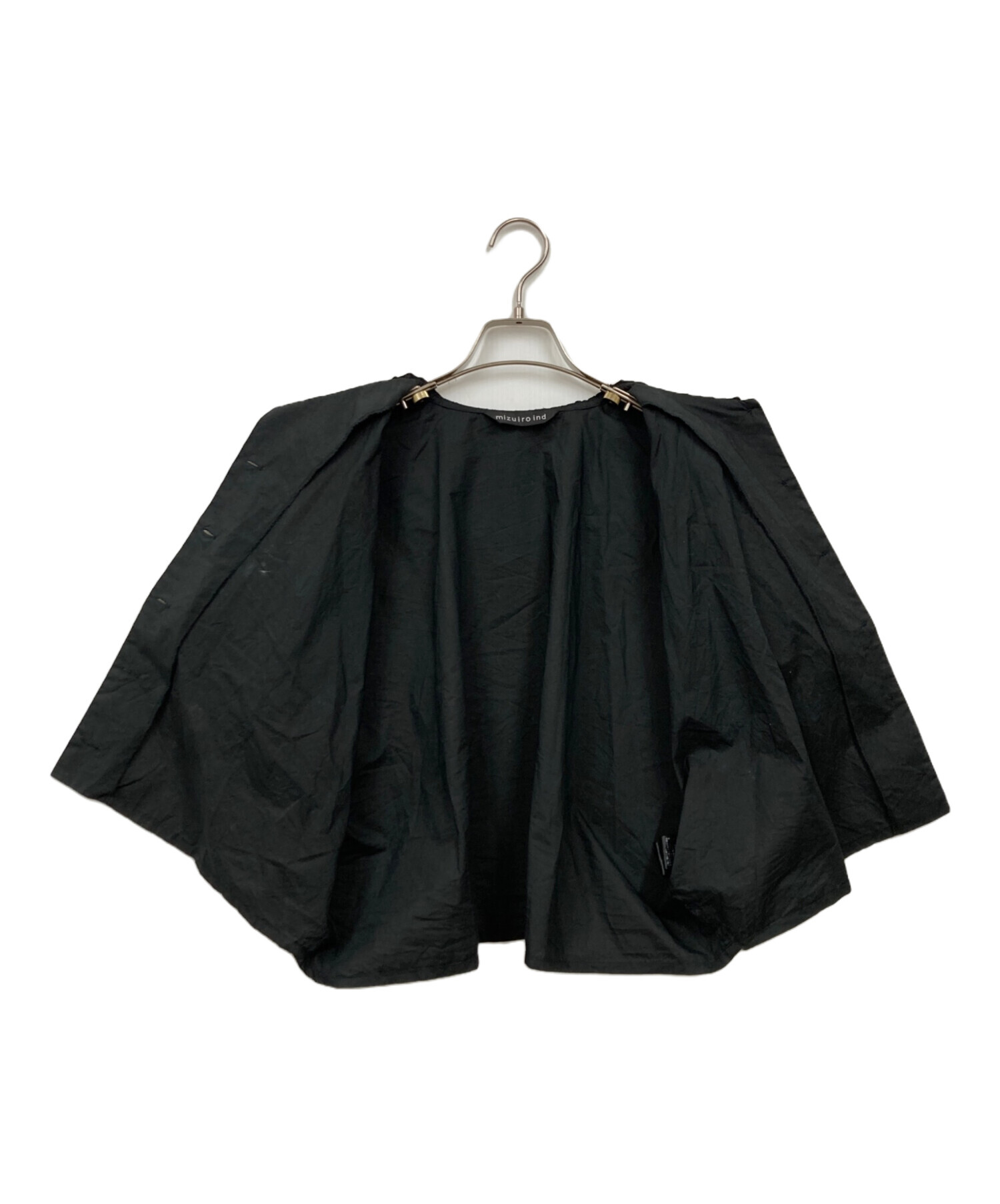 中古・古着通販】mizuiro-ind (ミズイロインド) pleats collar shirts 