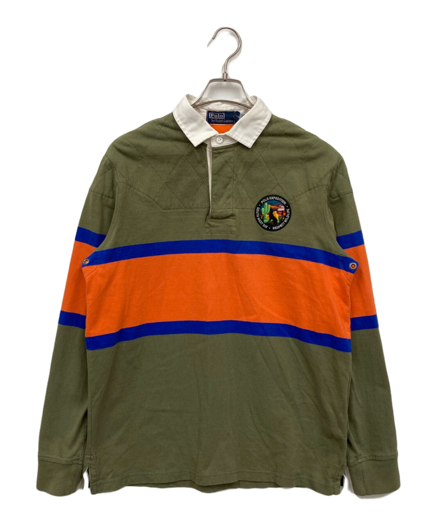 古着 ラルフローレン Ralph Lauren POLO by Ralph Lauren 迷彩柄 半袖