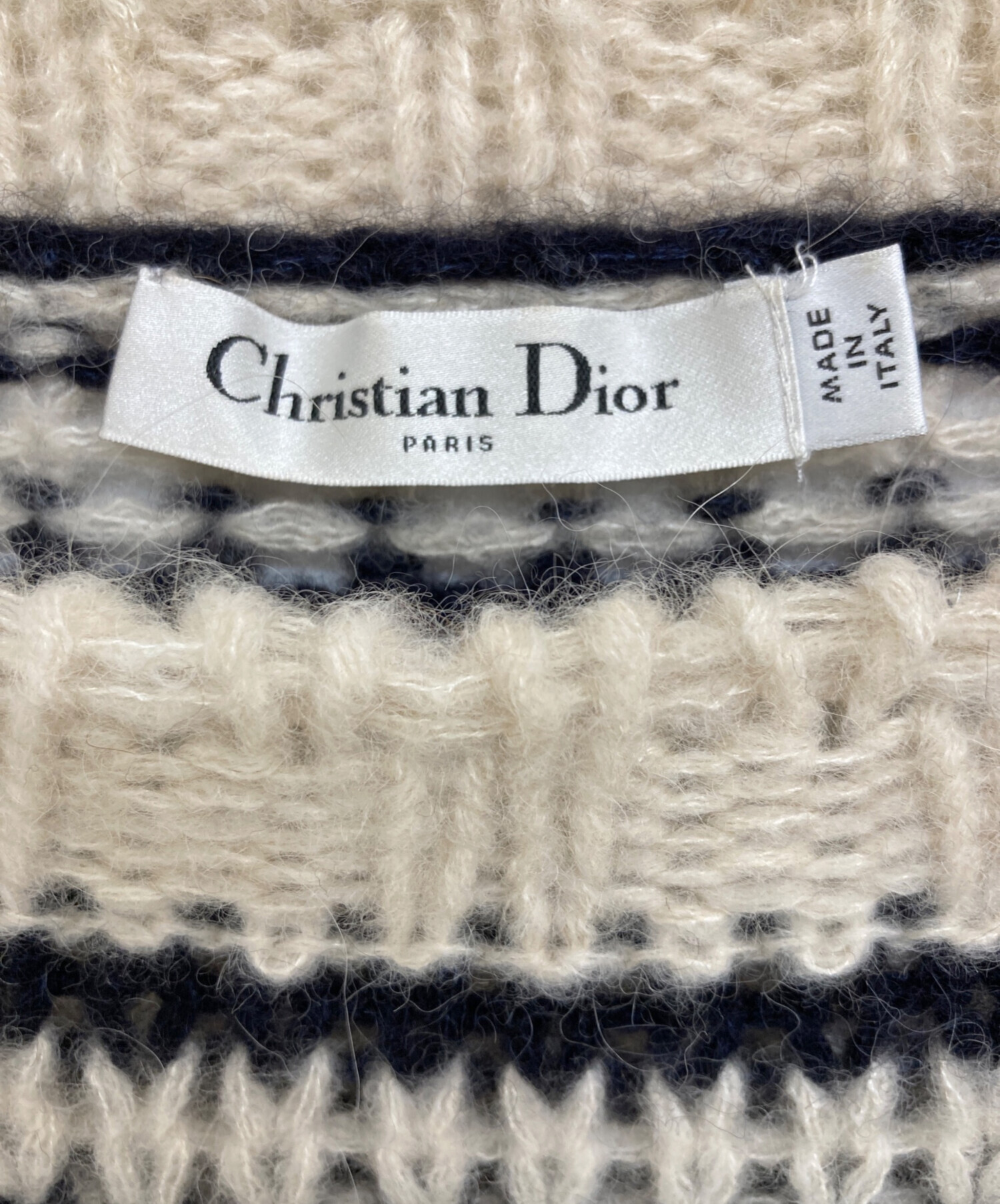 中古・古着通販】Christian Dior (クリスチャン ディオール) ボーダー