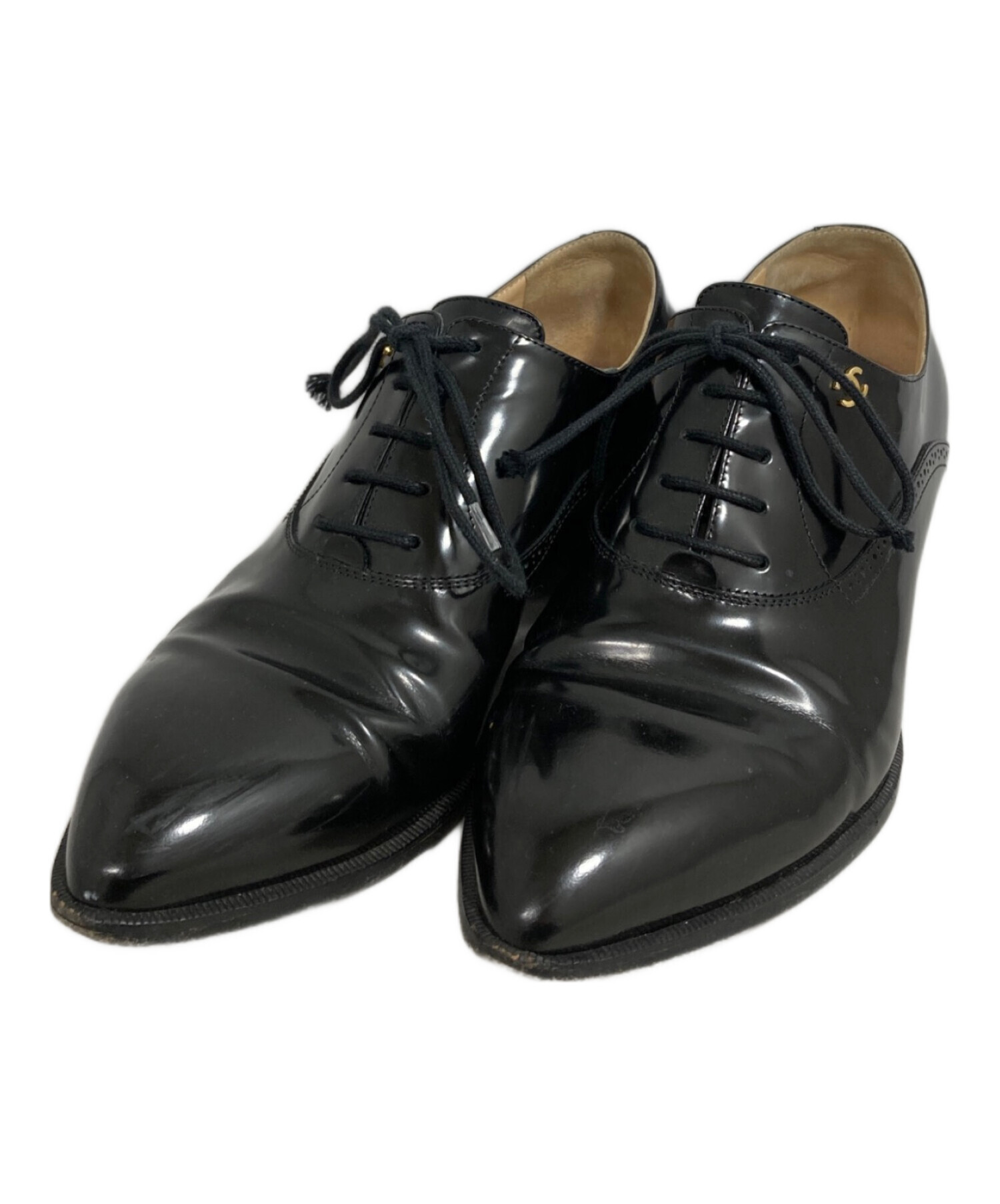 未使用 CHANEL シャネル パンプス 黒 37.5 未使用 CHANEL シャネル パンプス 黒 37.5