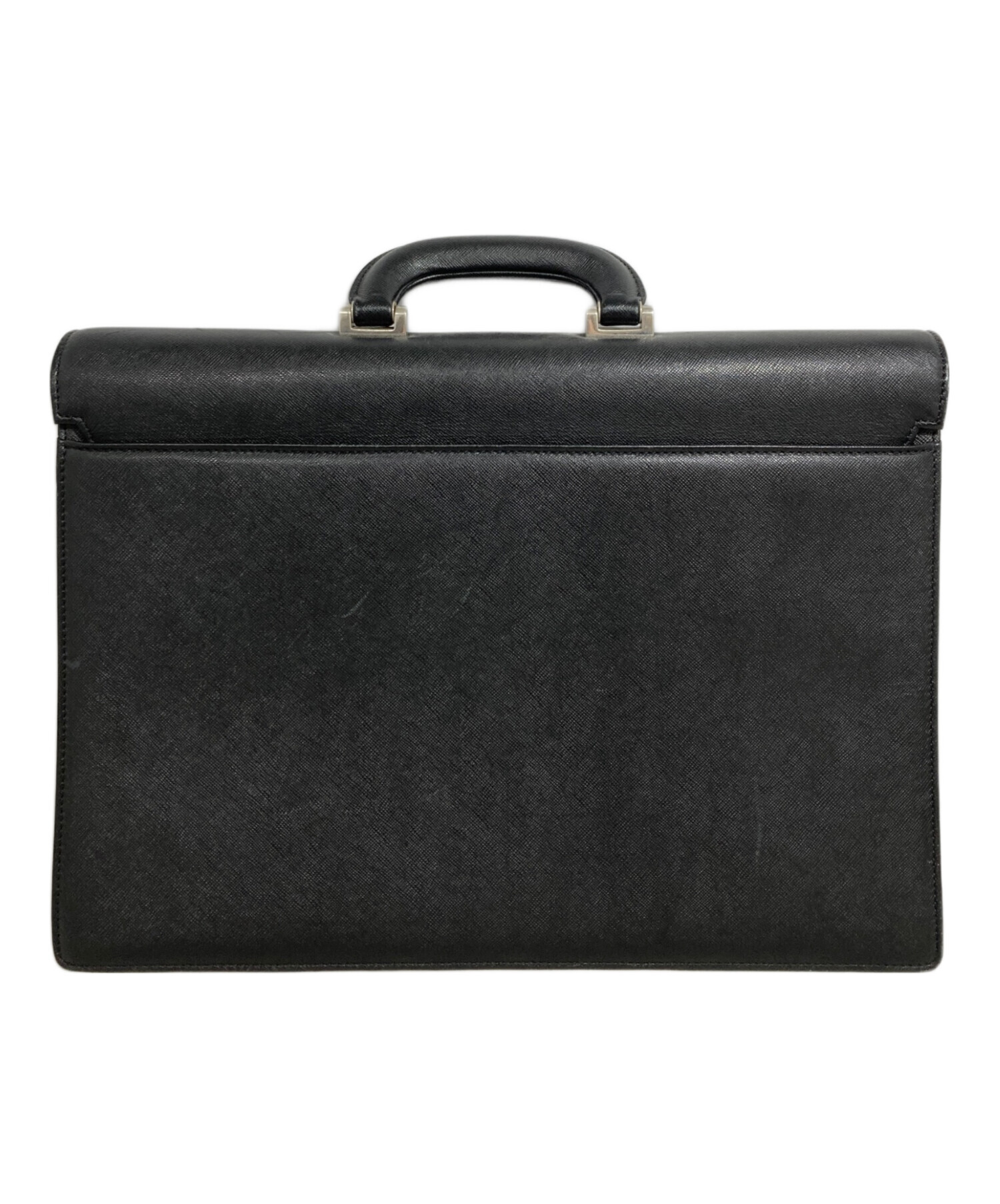 中古・古着通販】BURBERRY (バーバリー) ブリーフケース ブラック 
