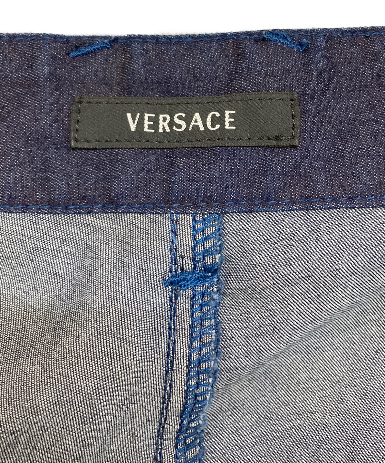 中古・古着通販】VERSACE (ヴェルサーチェ) パンツ ネイビー サイズ:86