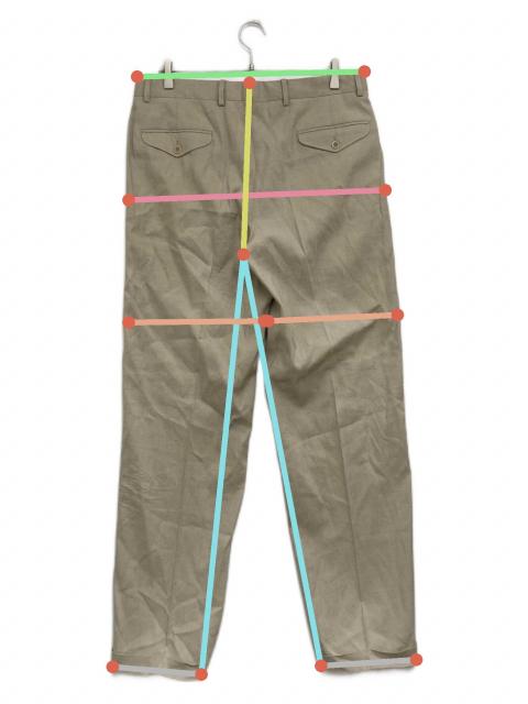 中古・古着通販】HERMES (エルメス) スラックス ベージュ サイズ:52