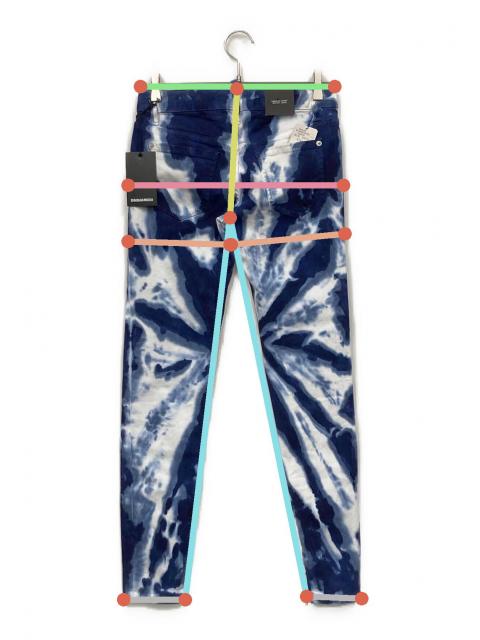 中古・古着通販】DSQUARED2 (ディースクエアード) タイダイ柄デニム
