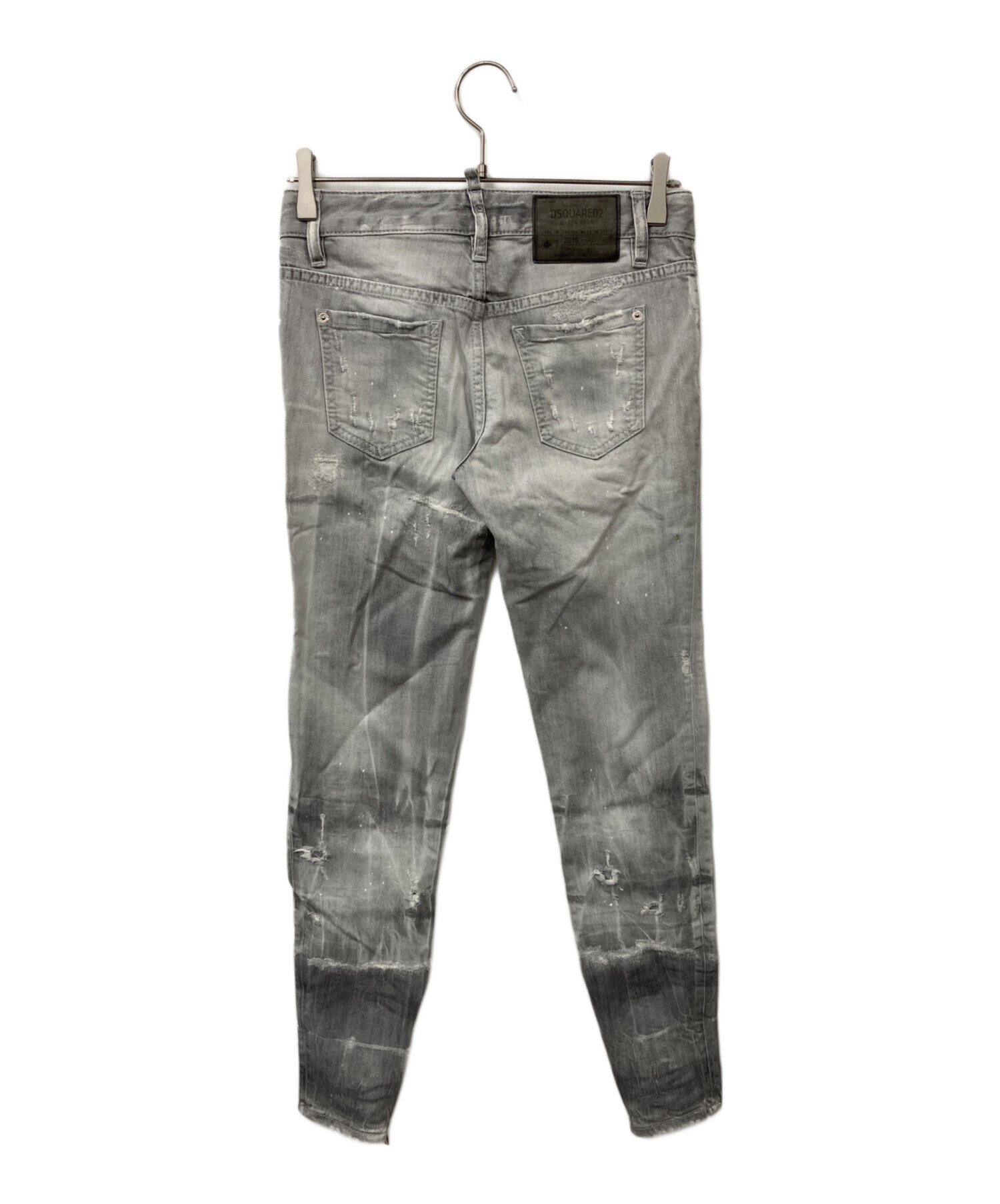 中古・古着通販】DSQUARED2 (ディースクエアード) クラッシュ ブリーチ