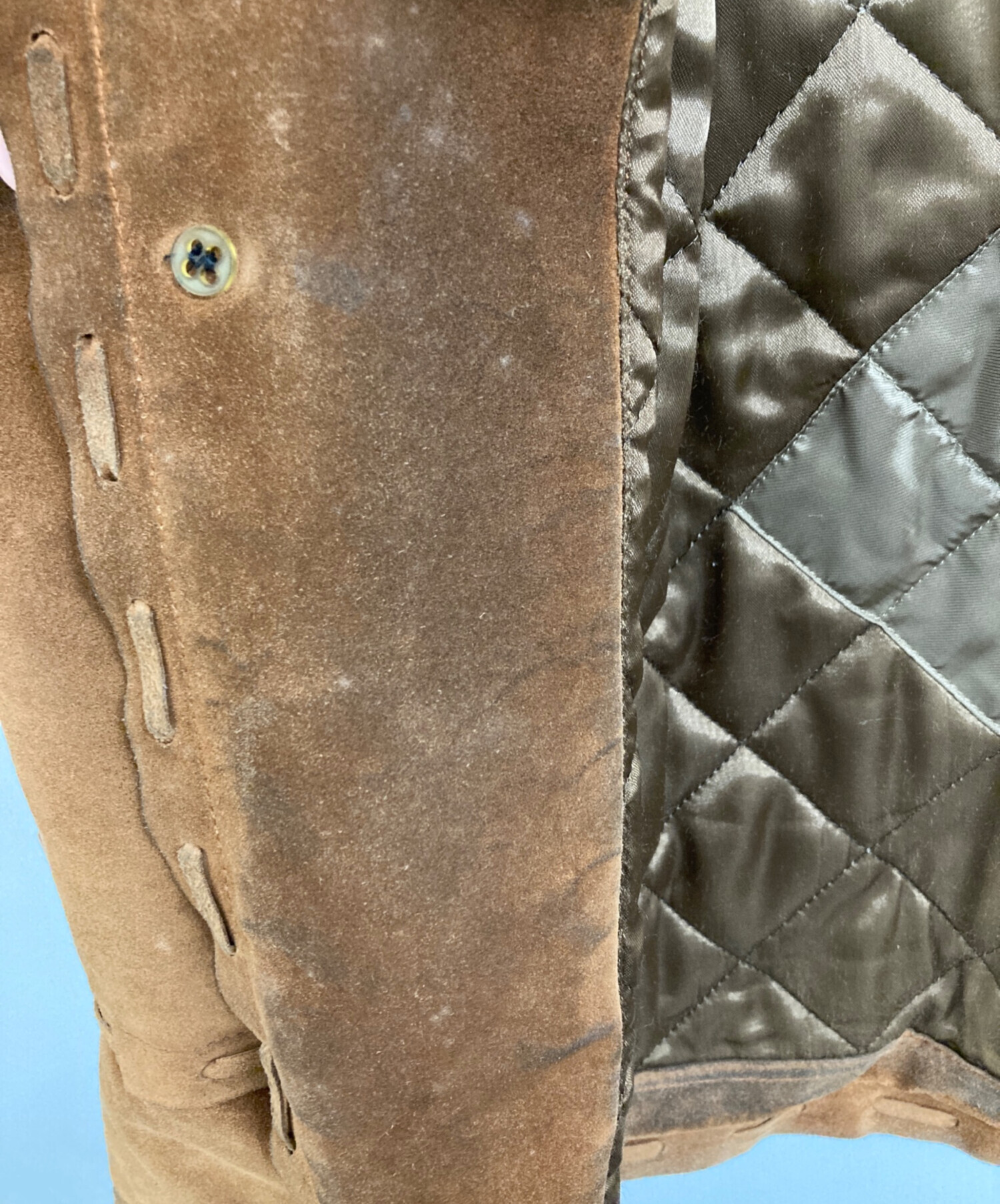 中古・古着通販】D&G (ディーアンドジー) レザージャケット ブラウン