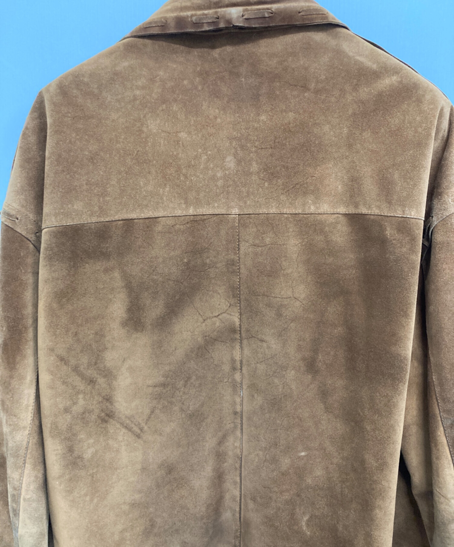 中古・古着通販】D&G (ディーアンドジー) レザージャケット ブラウン