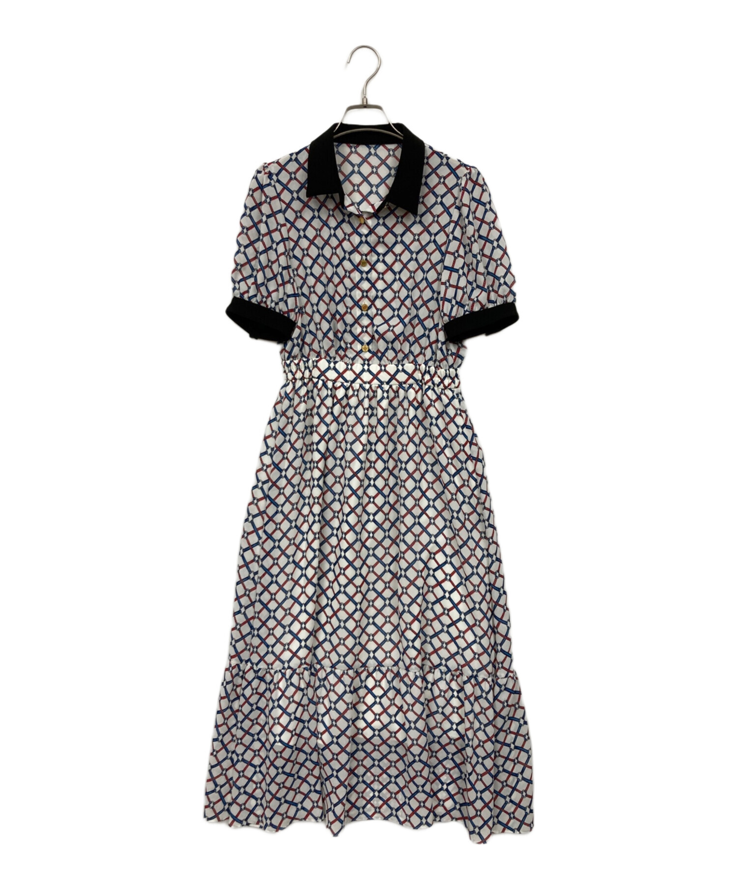 【ヨリピ♡】ルルウィルビー コスメティックプリントワンピース 中古・古着通販】Loulou Willoughby (ルルウィルビー) ロープリング