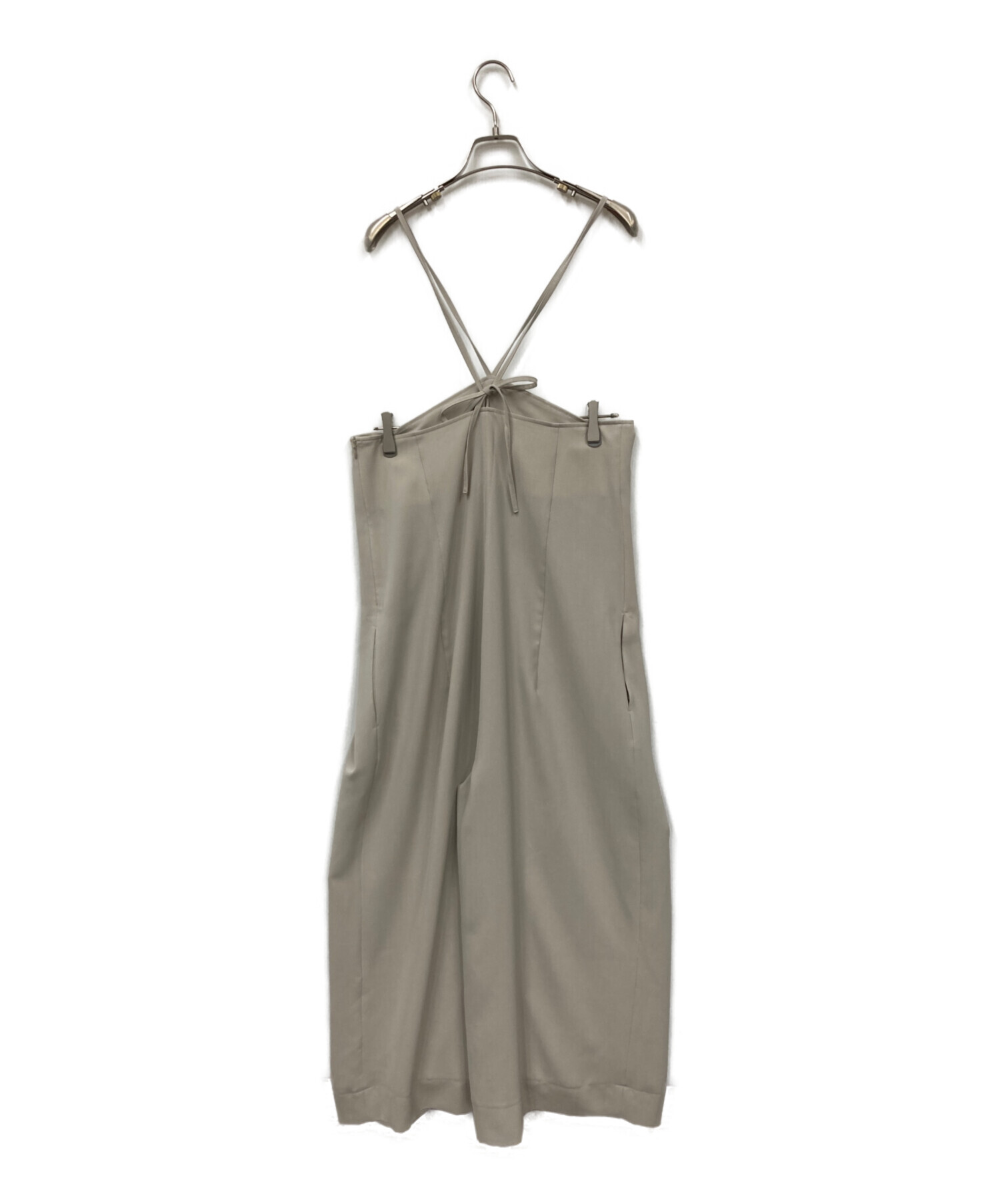中古・古着通販】louren (ローレン) drape wide all in one/ドレープ 