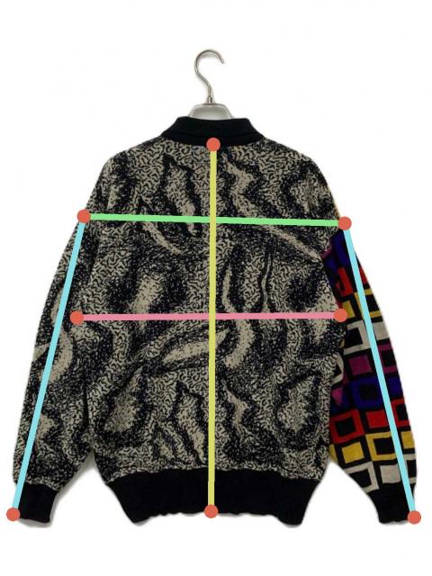 ☆*☆様 GIANNI VERSACE マルチカラーニットセーター 48 カシミ 中古・古着通販】GIANNI VERSACE (ジャンニ・ヴェルサーチ) ニット