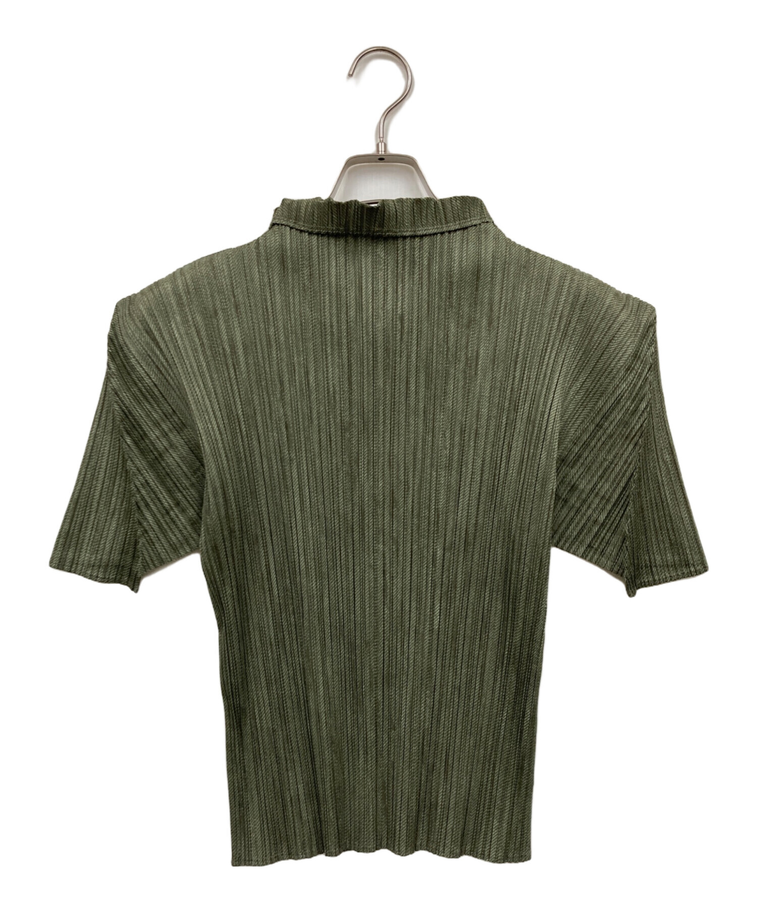 中古・古着通販】PLEATS PLEASE (プリーツプリーズ) カットソー カーキ 