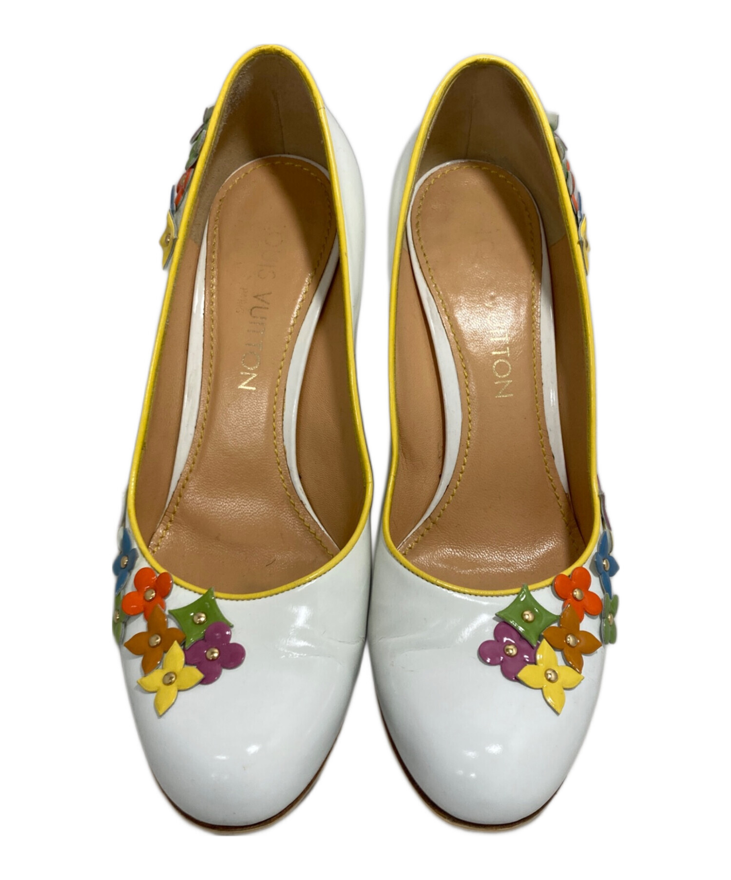 中古・古着通販】LOUIS VUITTON (ルイ ヴィトン) パンプス ホワイト