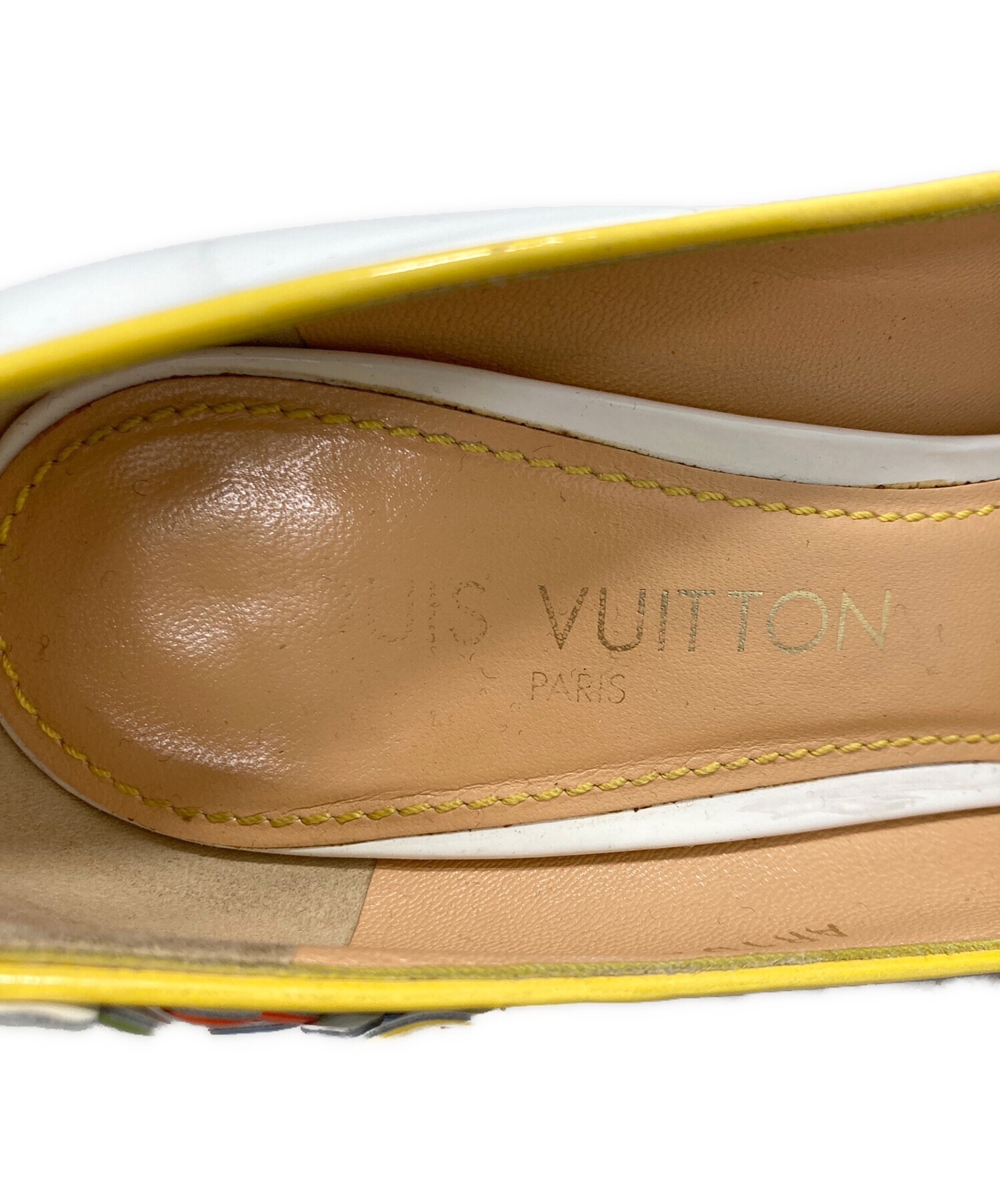 中古・古着通販】LOUIS VUITTON (ルイ ヴィトン) パンプス ホワイト