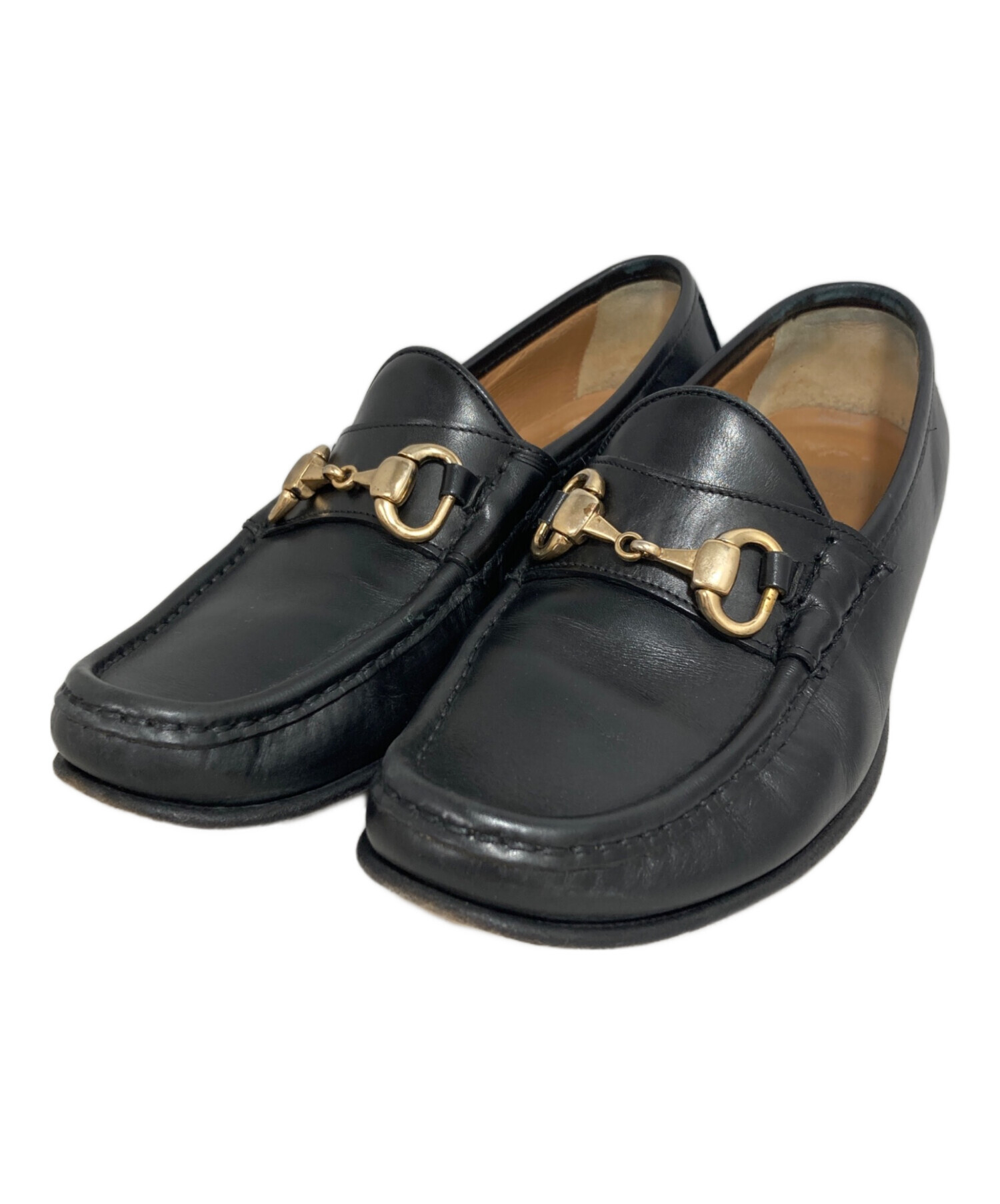 中古・古着通販】YUKETEN (ユケテン) ビットローファー ブラック