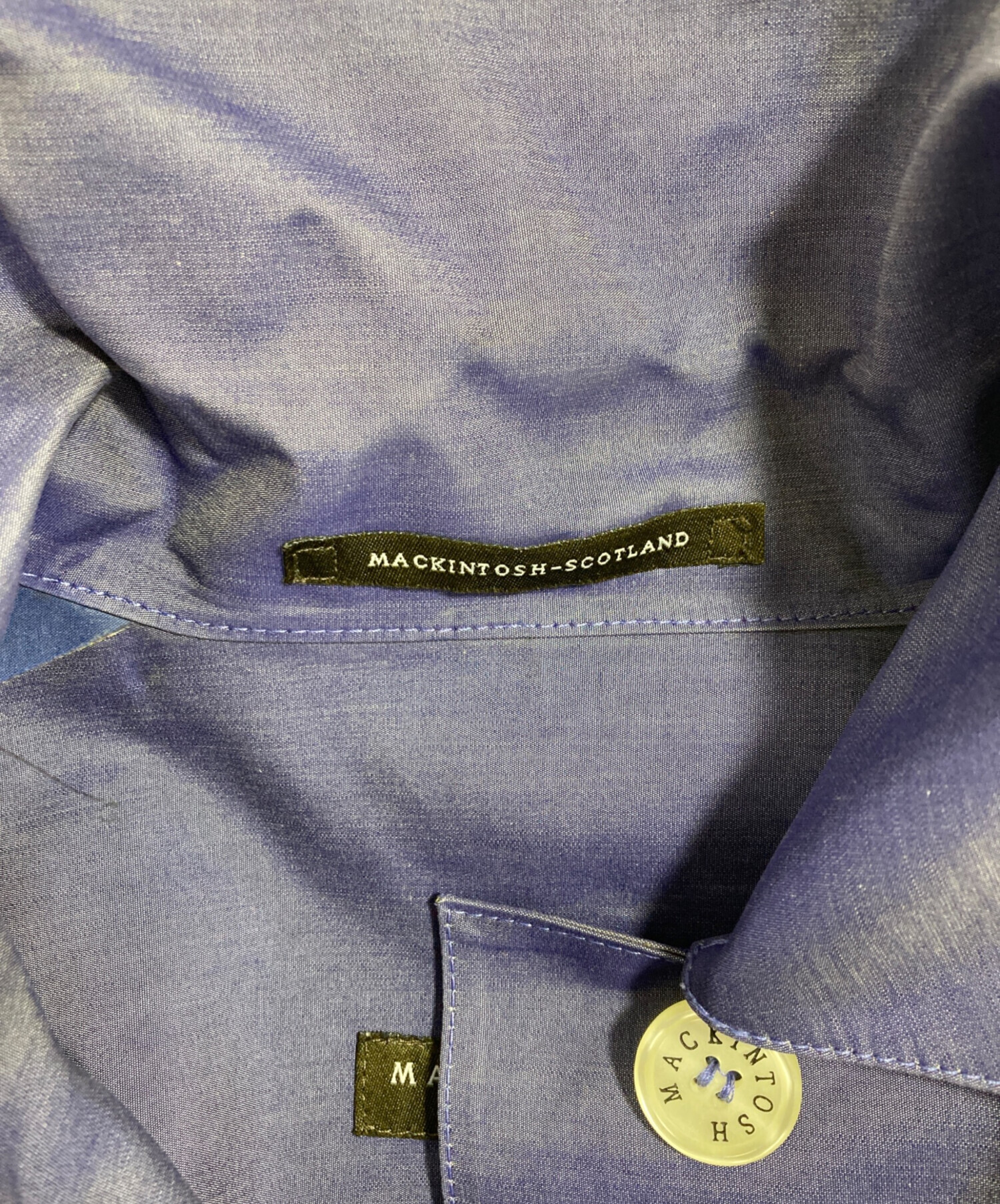 中古・古着通販】MACKINTOSH (マッキントッシュ) ゴム引きコート 