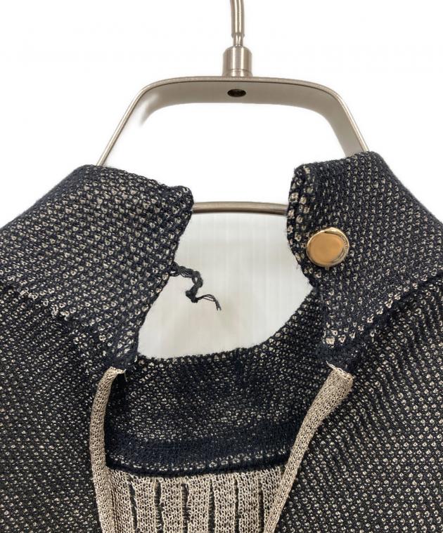 中古・古着通販】Ameri (アメリ) UND FLORAL KNIT JACQUARD TOP